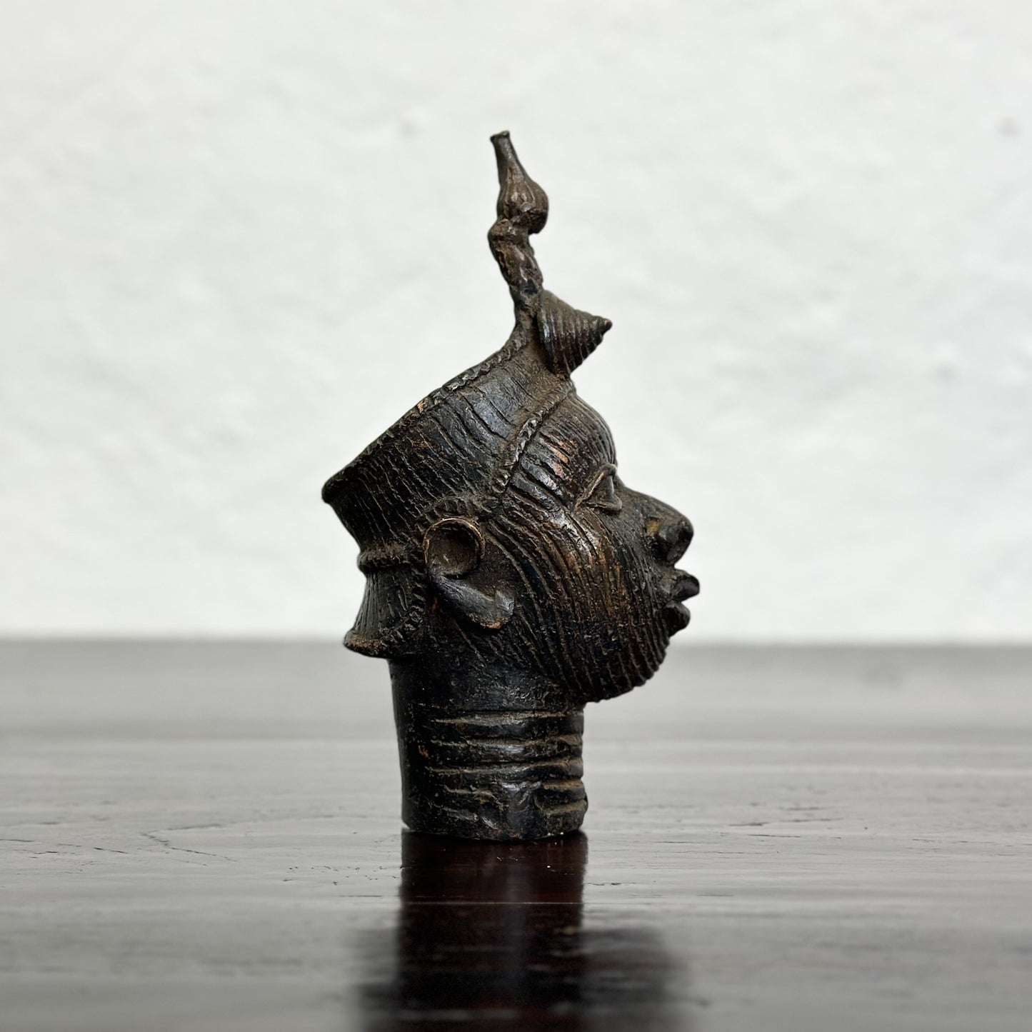 Ife Bronze Head Sculpture - Nigeria