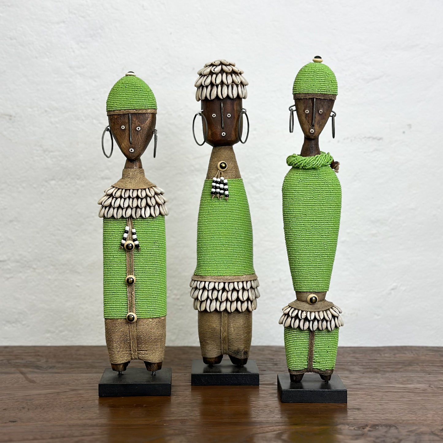 Light Green Namji Doll - Cameroon