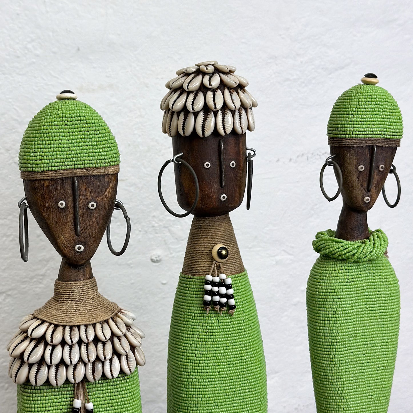 Light Green Namji Doll - Cameroon