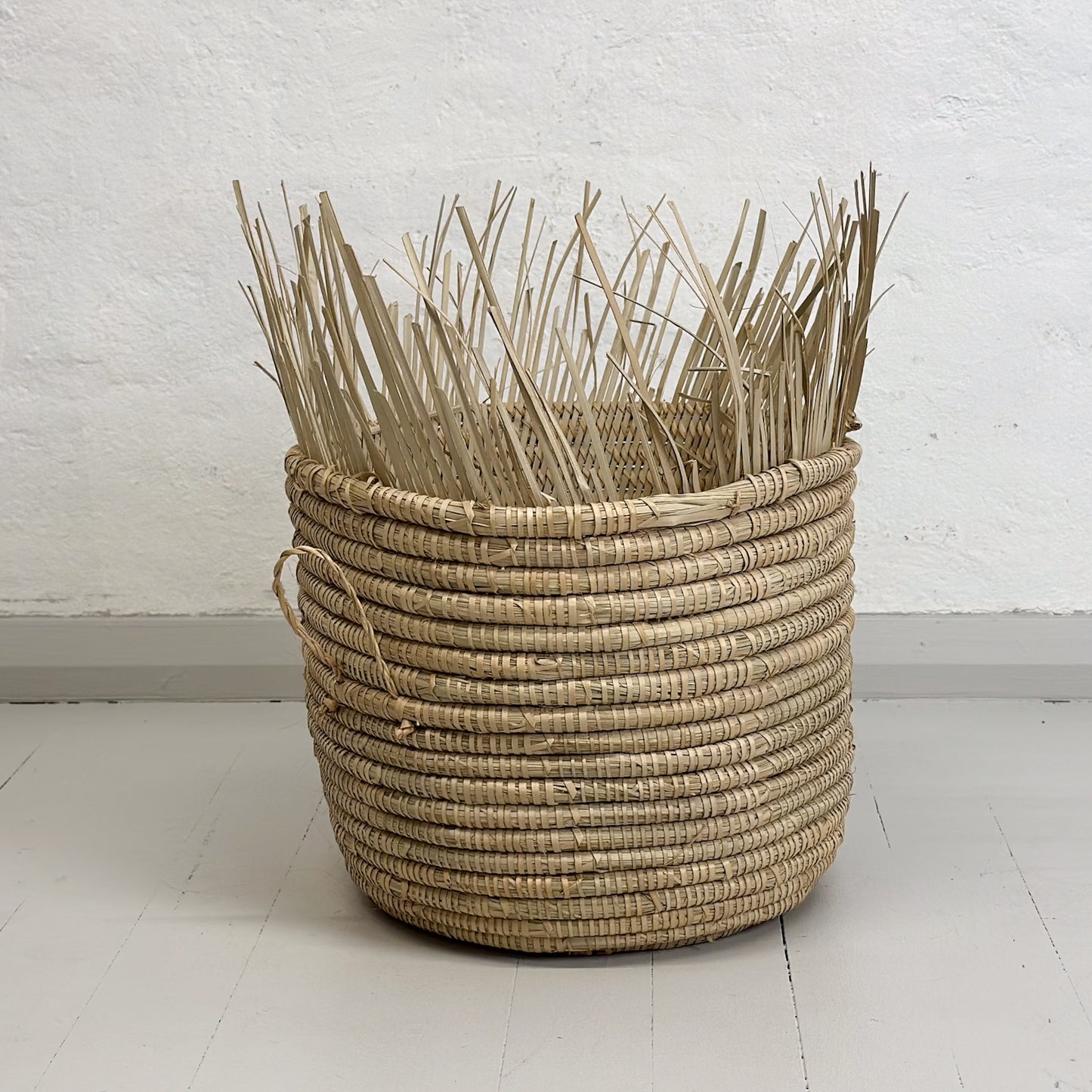 Fringed Coil Basket - Malawi