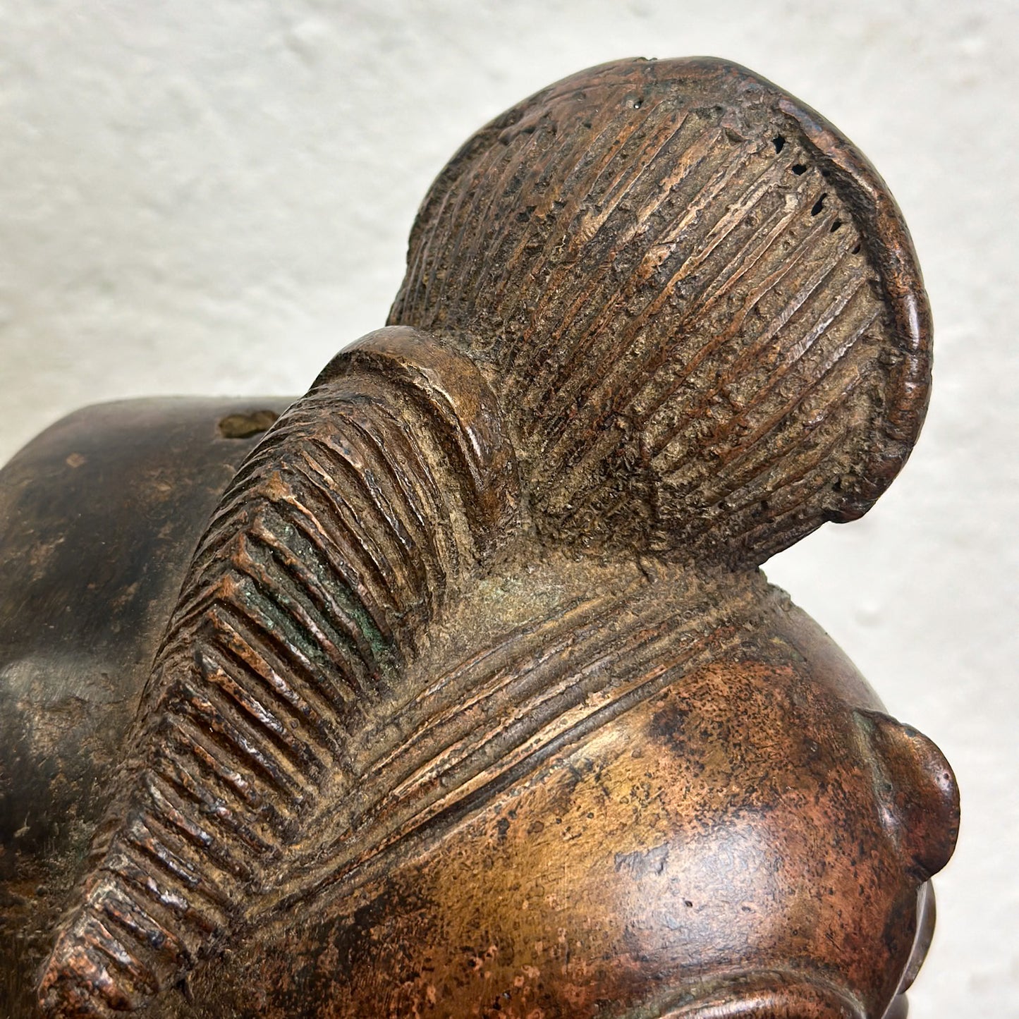 Bronze Baule Mask  - Ivory Coast