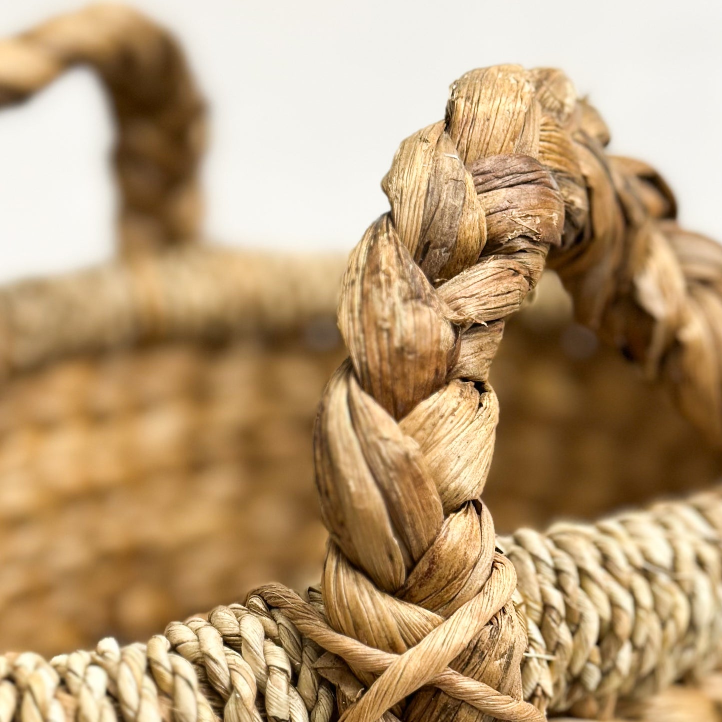 Rectangular Water Hyacinth Basket