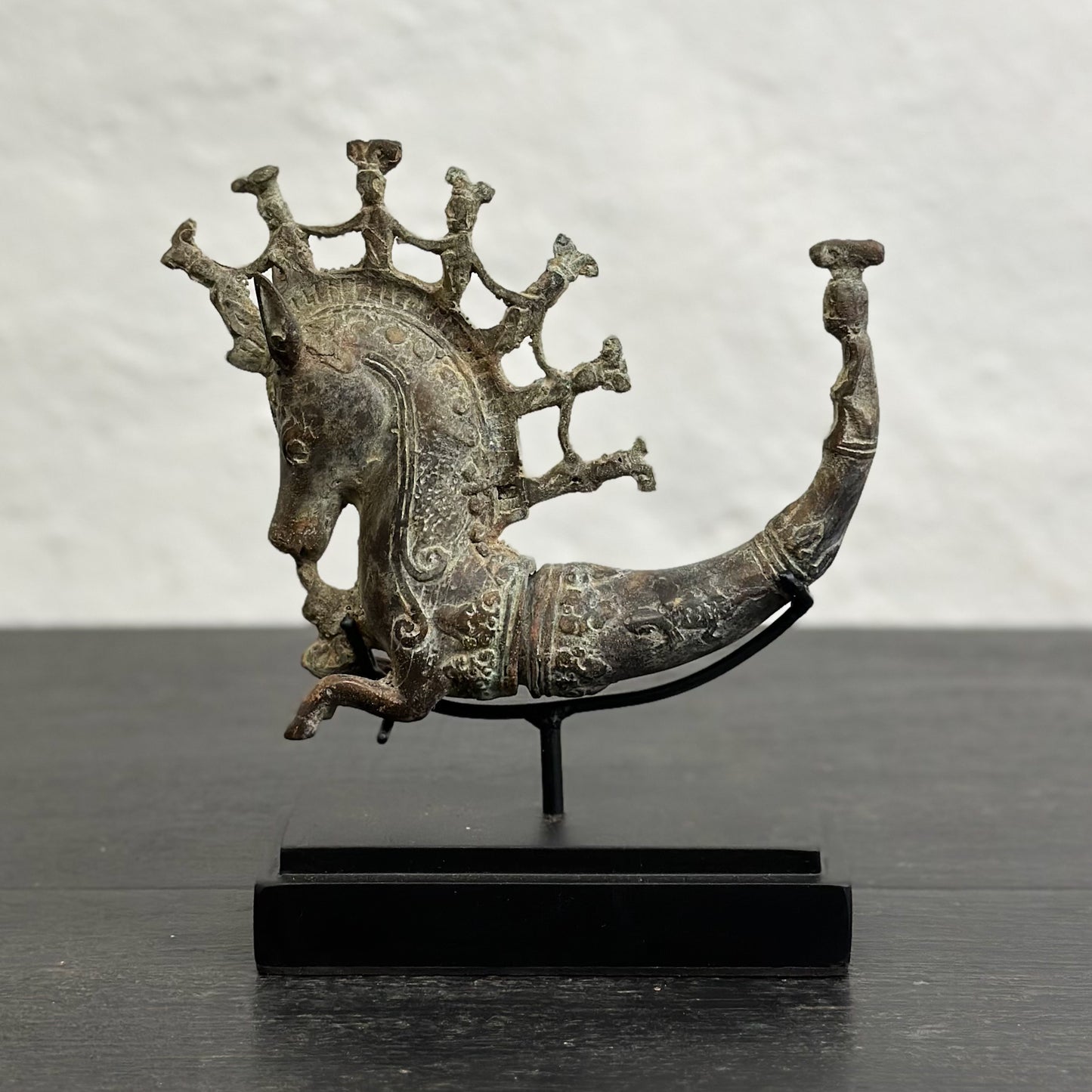 Bronze Seahorse on Stand