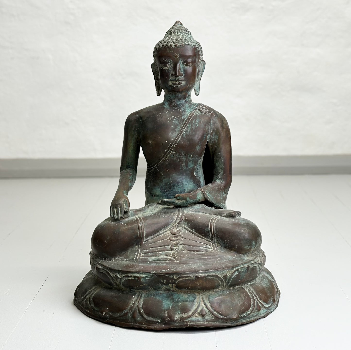 Seated Bronze Buddha Statue