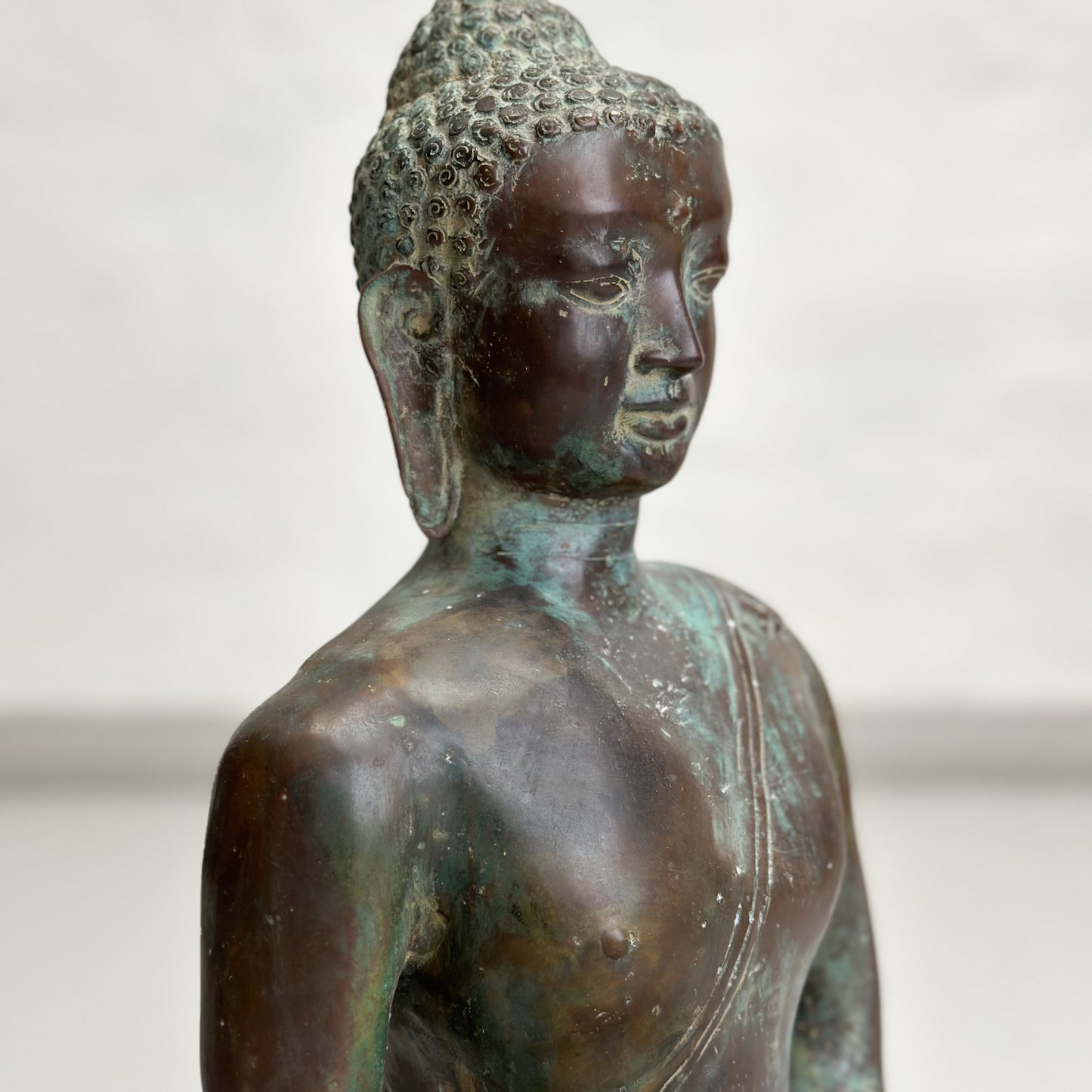 Seated Bronze Buddha Statue