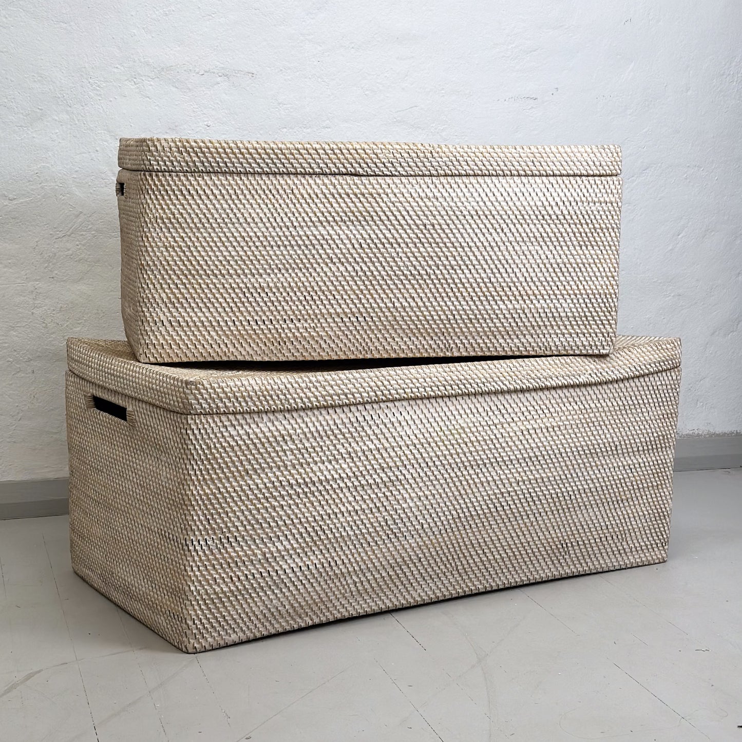 Extra Large Rattan Storage Box