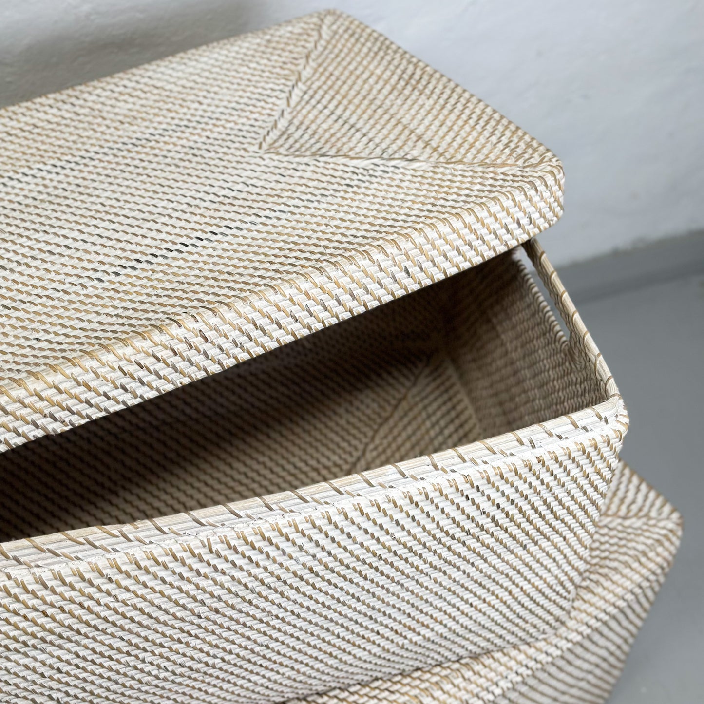 Extra Large Rattan Storage Box