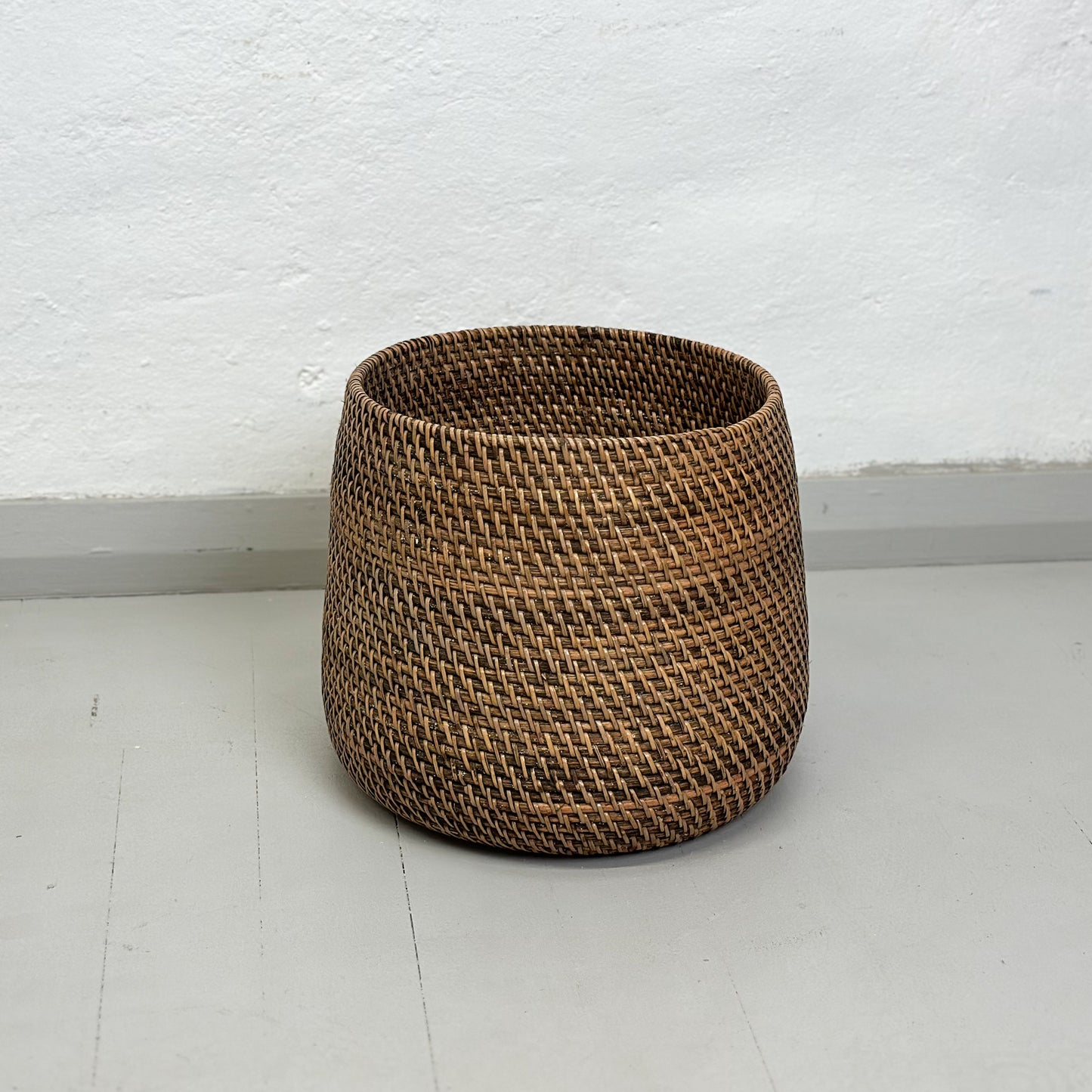 Tapered Rattan Planter