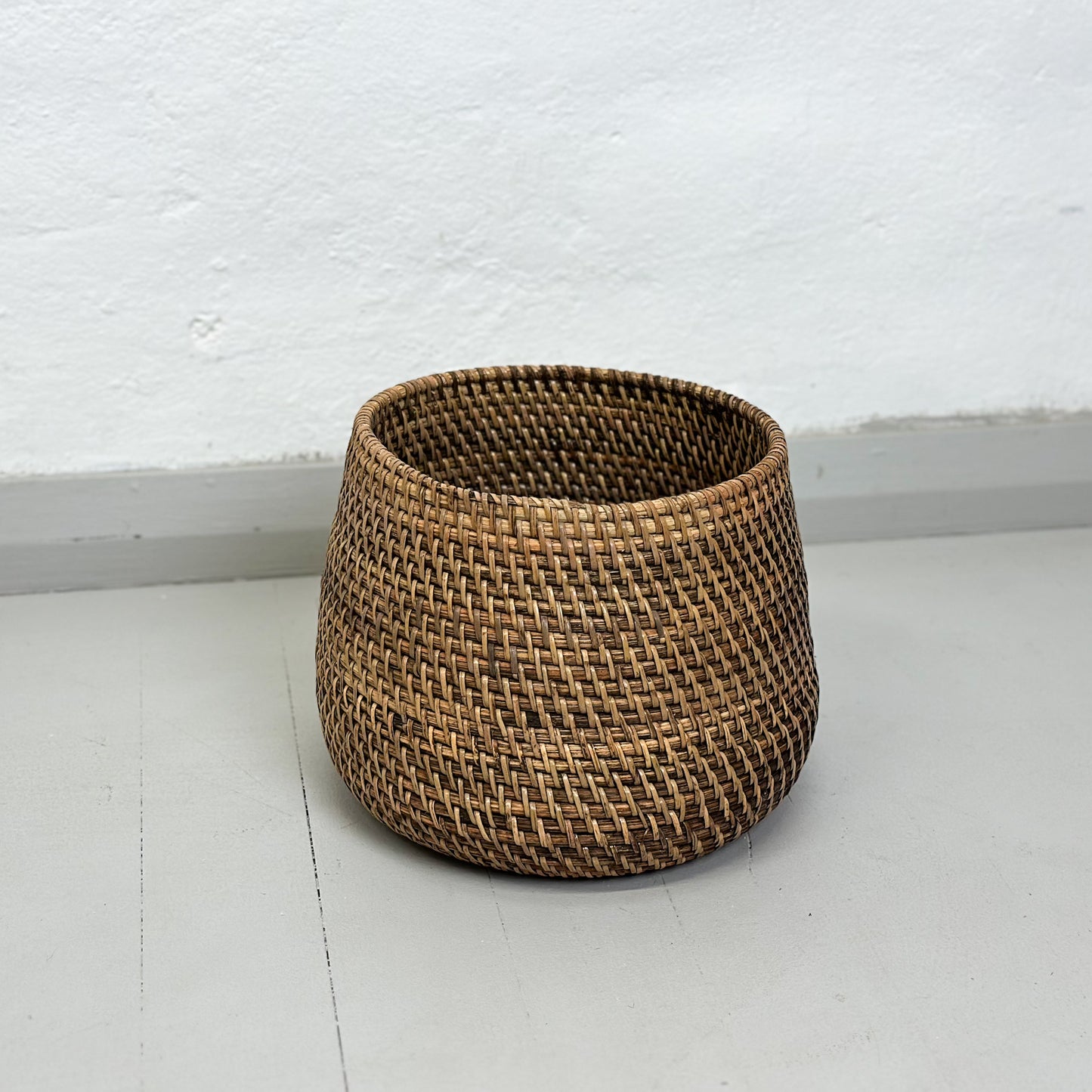 Tapered Rattan Planter