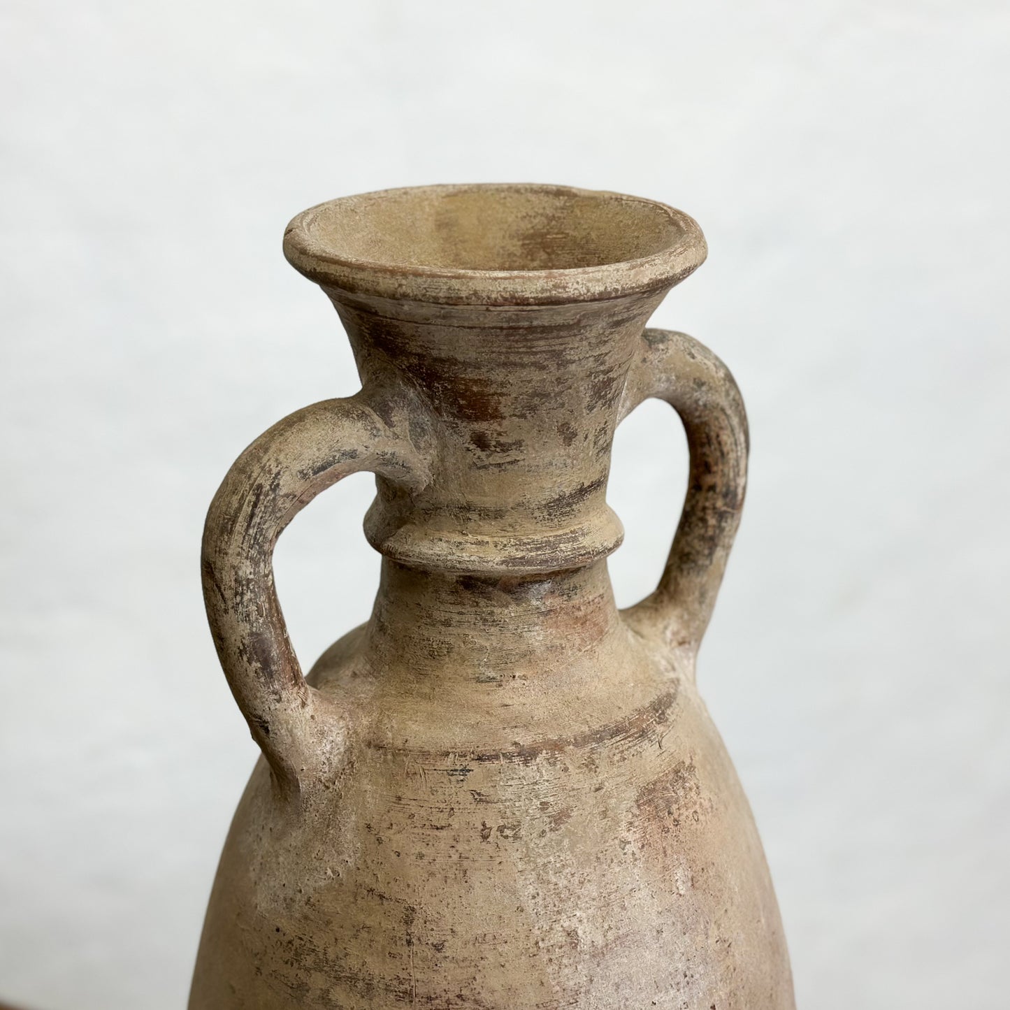 Terracotta Amphora on Stand II