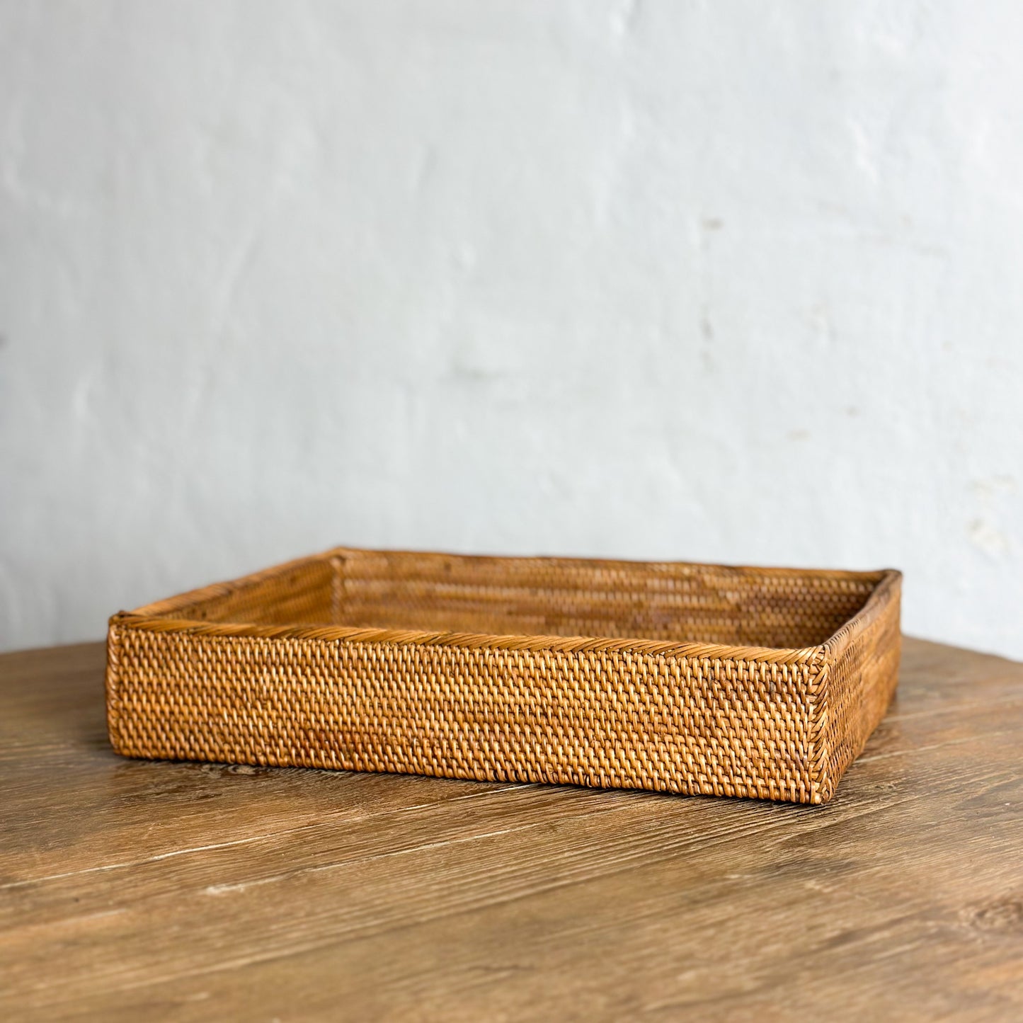 Simple Rectangular Atta Tray