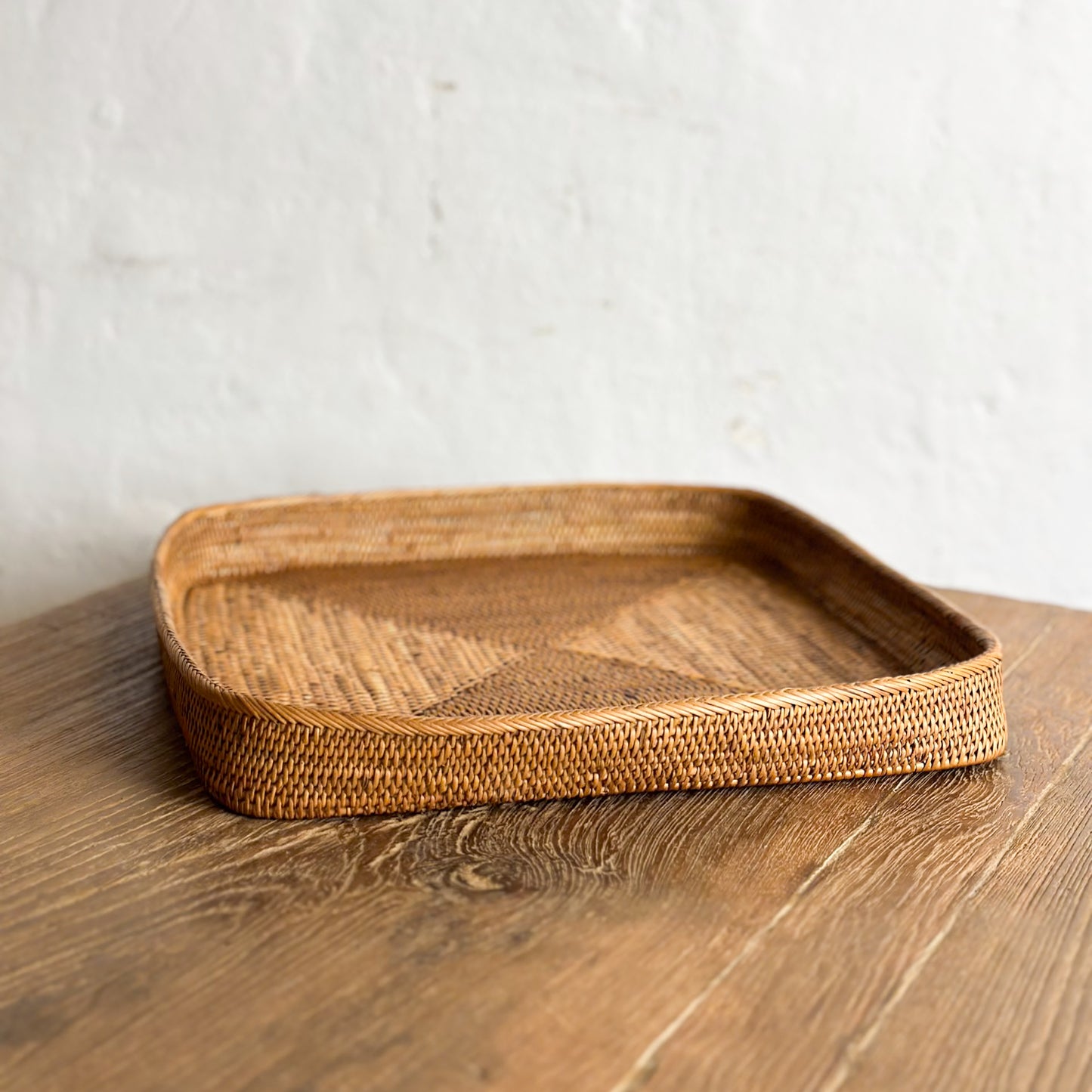 Square Atta Tray with Rounded Corners