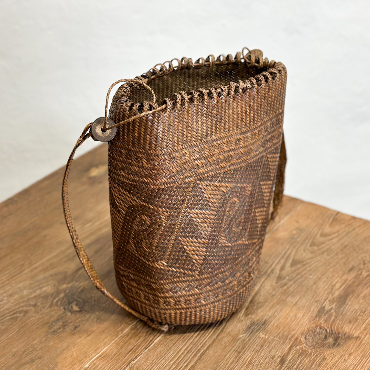 Vintage Woven Kalimantan Basket II