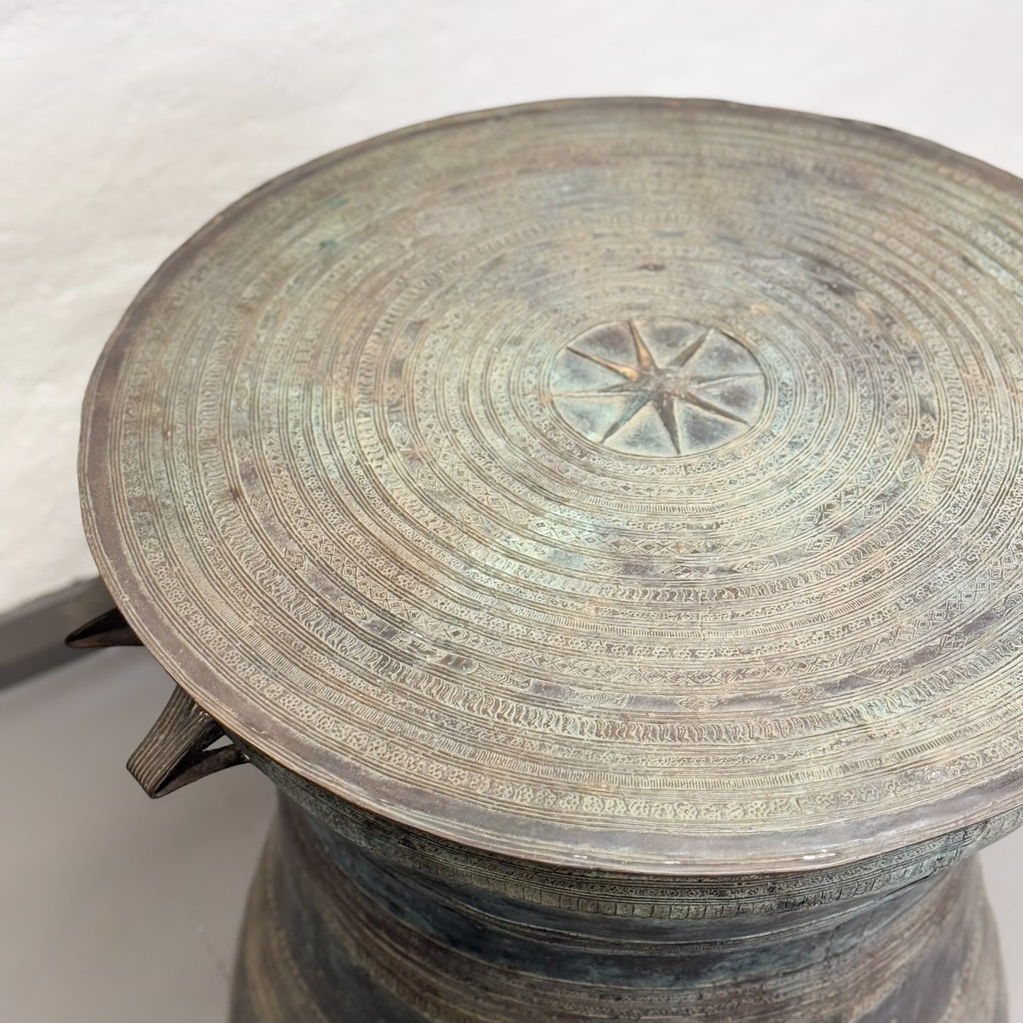 Large Bronze Raindrum