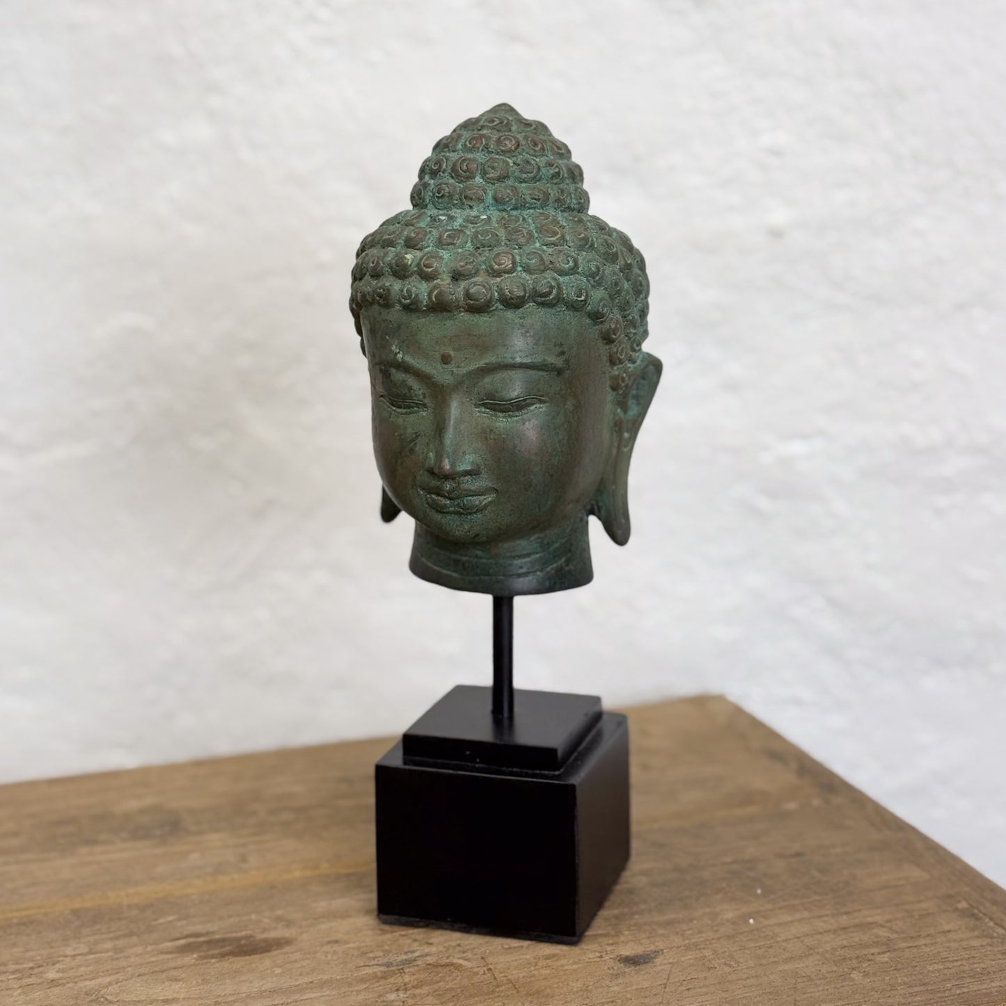 Bronze Buddha Head