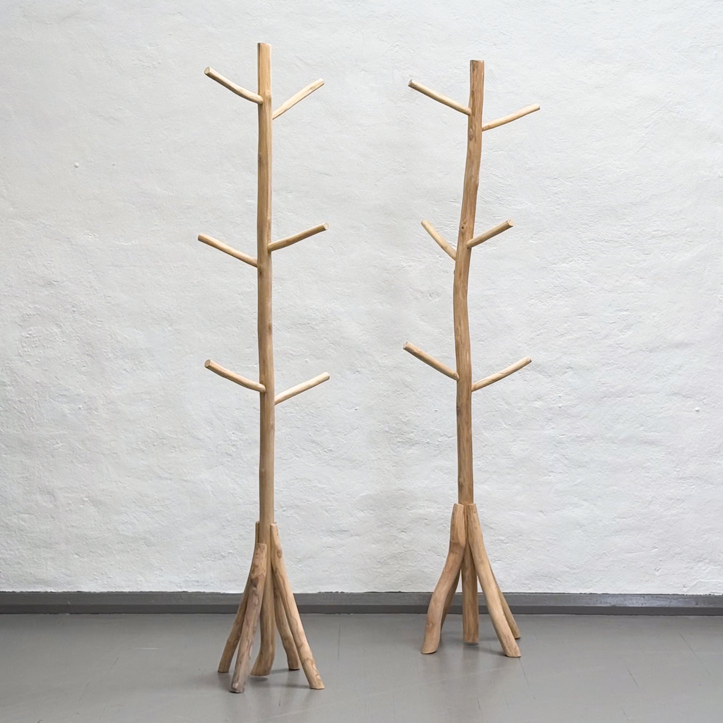 Suar Wood Hat Stand