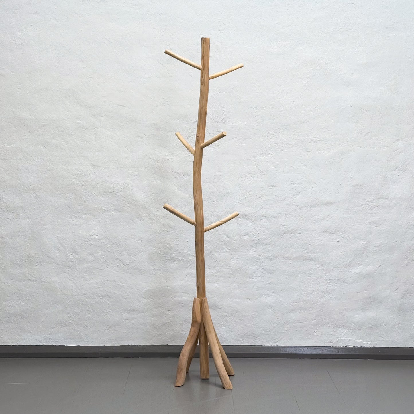 Suar Wood Hat Stand