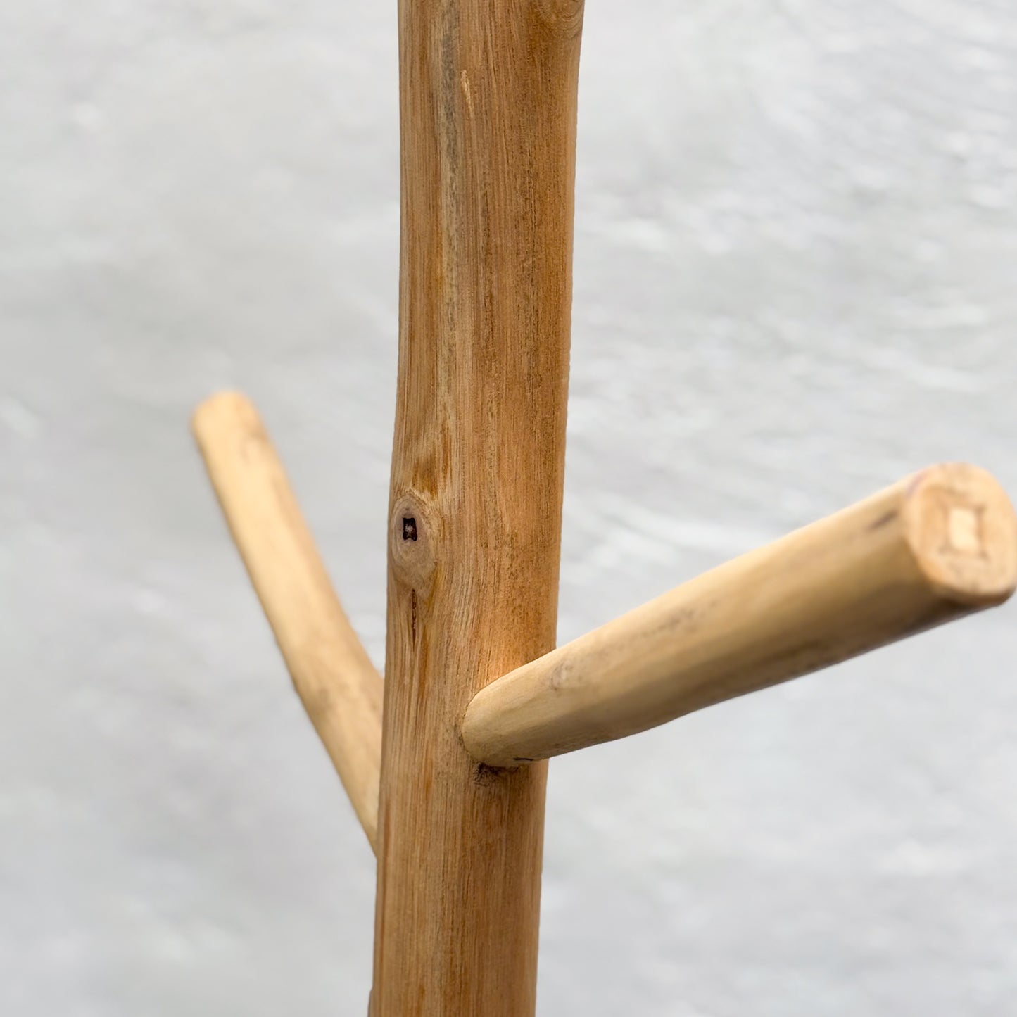 Suar Wood Hat Stand