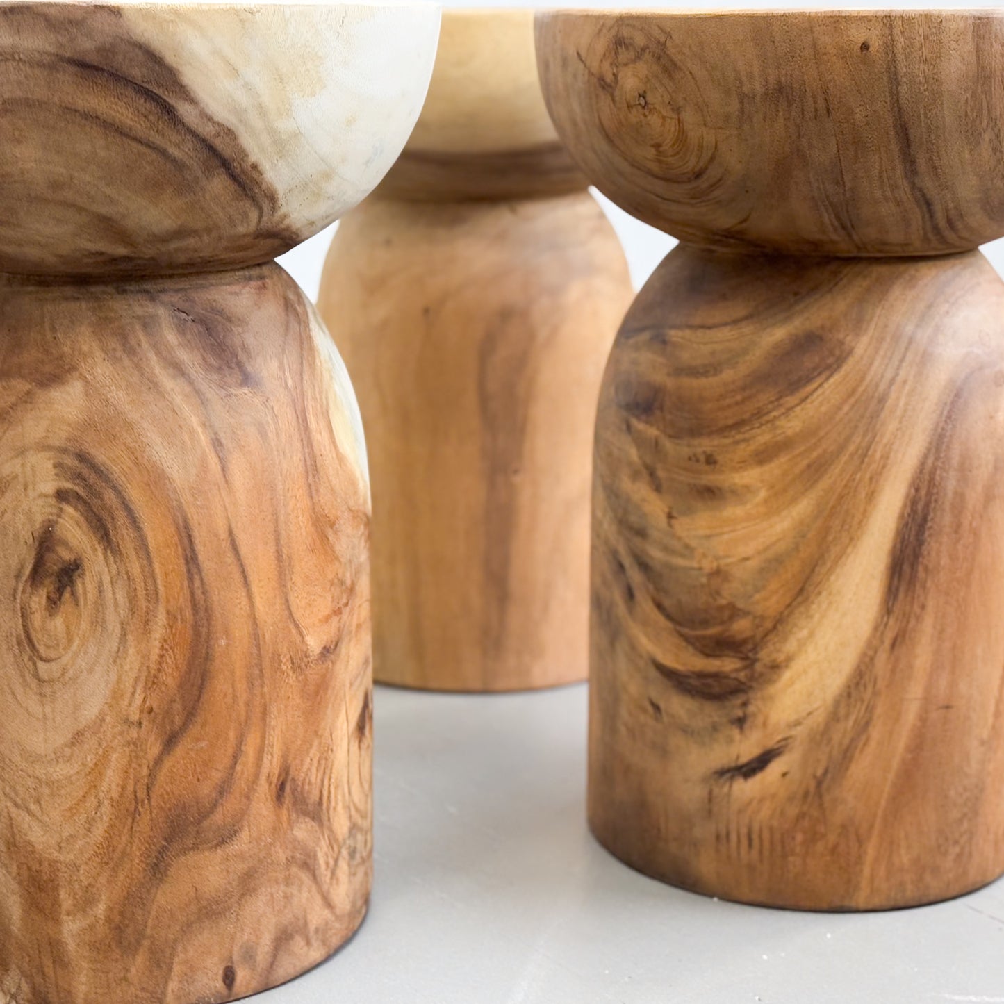 Solid Suar Wood Stool