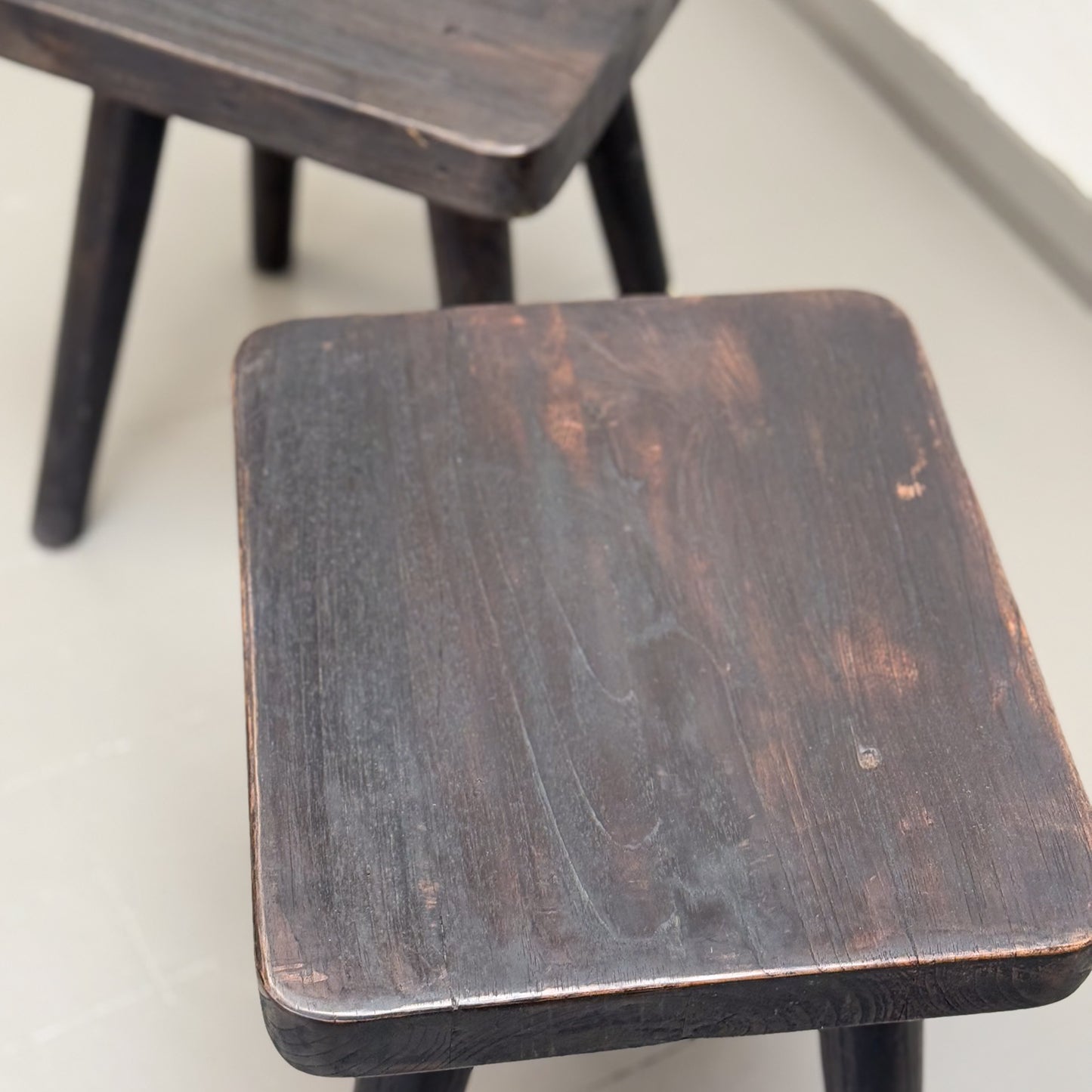 Simple Teak Stool