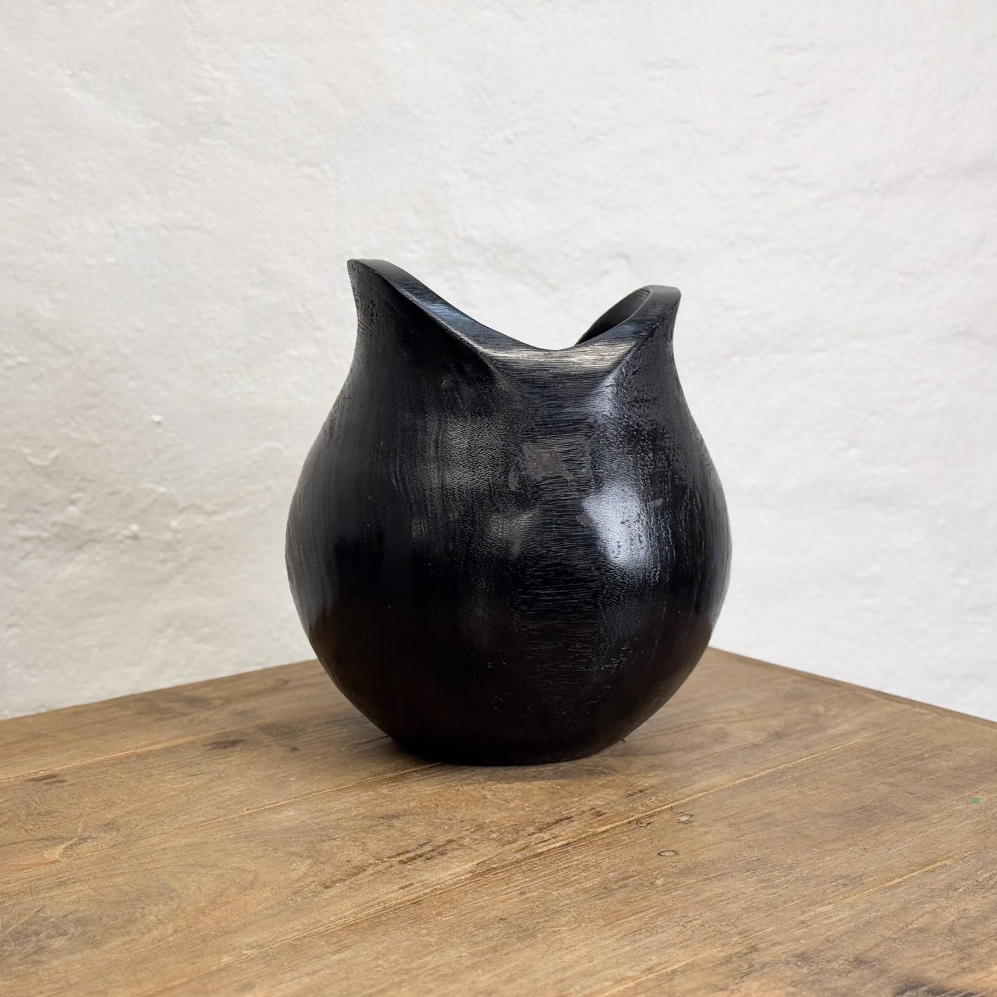 Suar Wood Vase