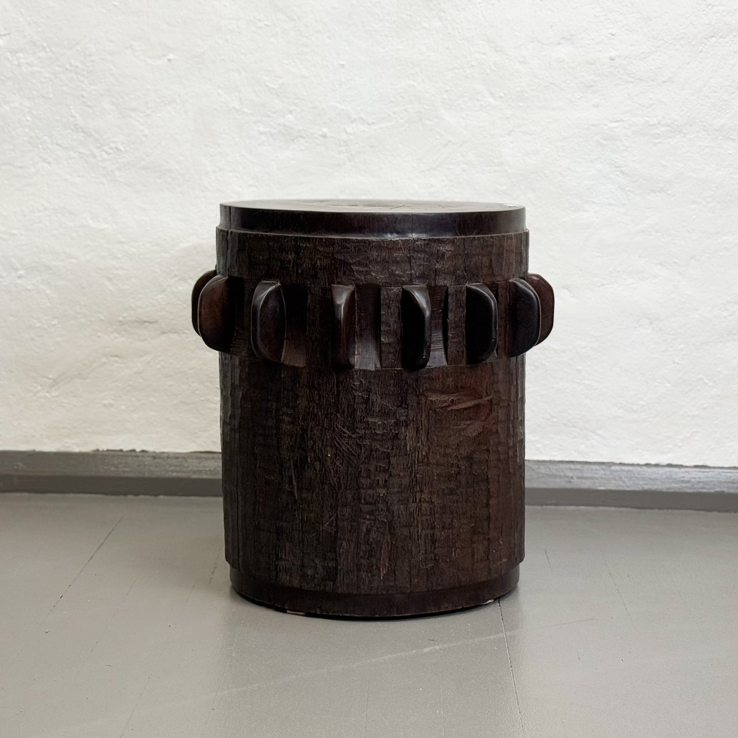 Rustic Sugar Grinder Stool