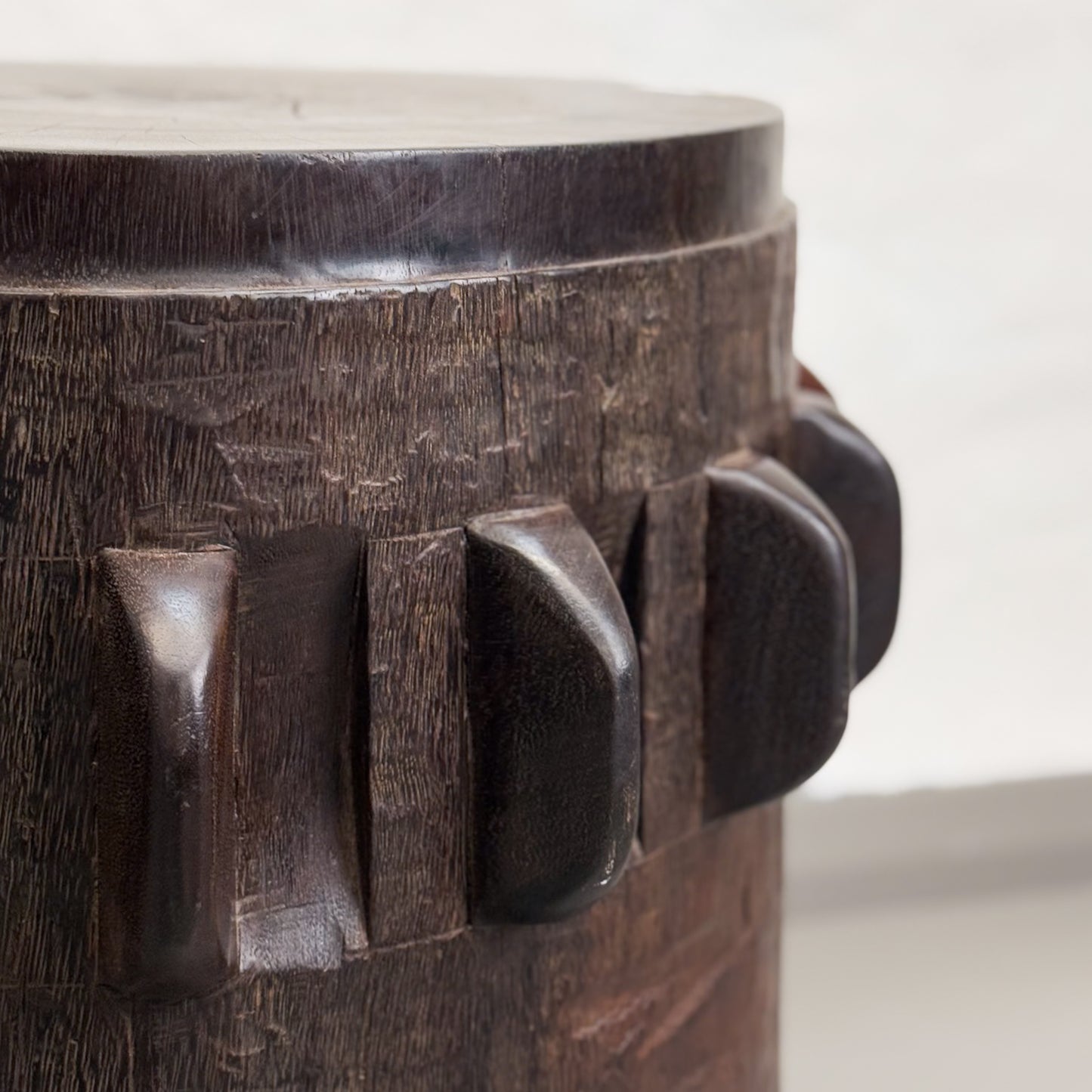 Rustic Sugar Grinder Stool