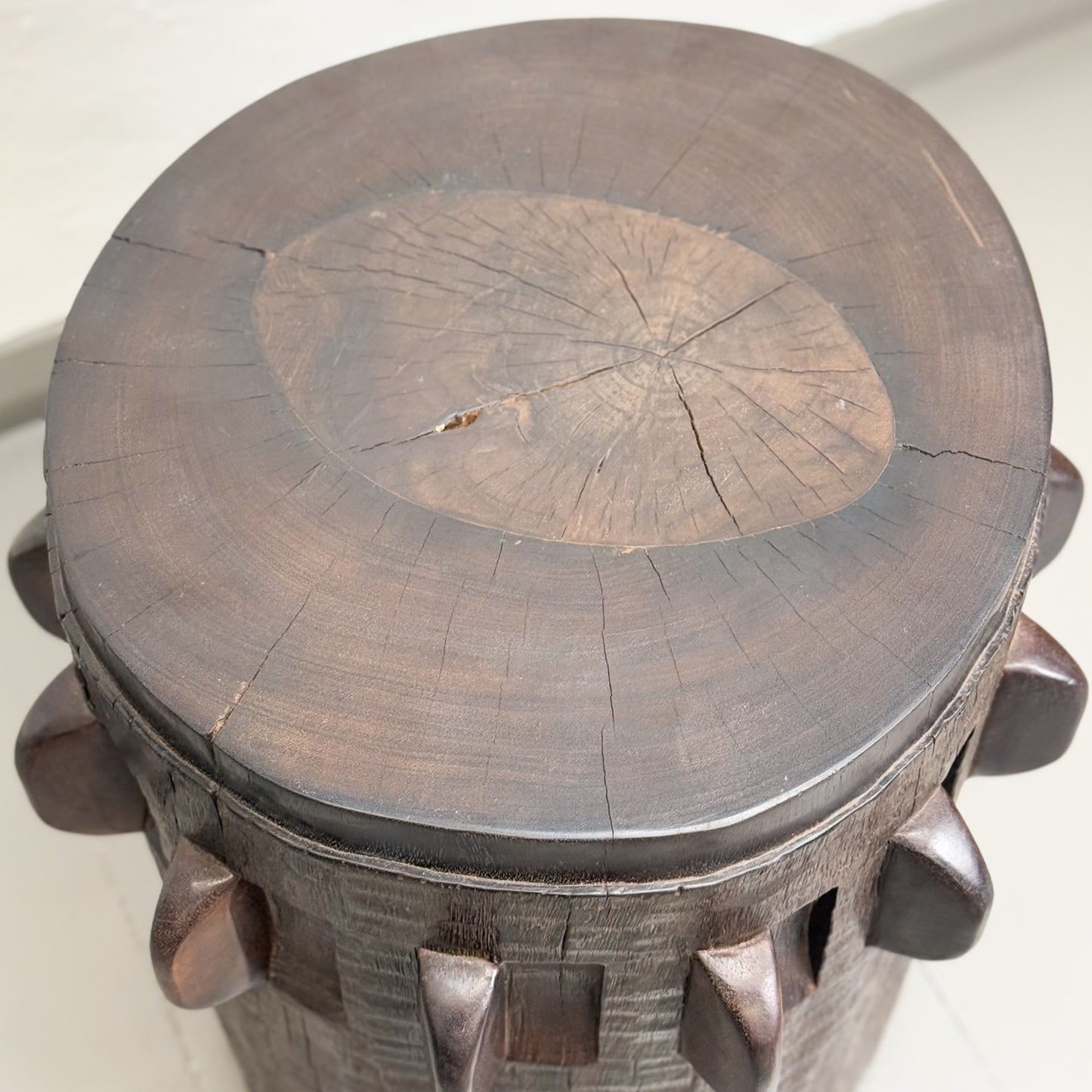 Rustic Sugar Grinder Stool