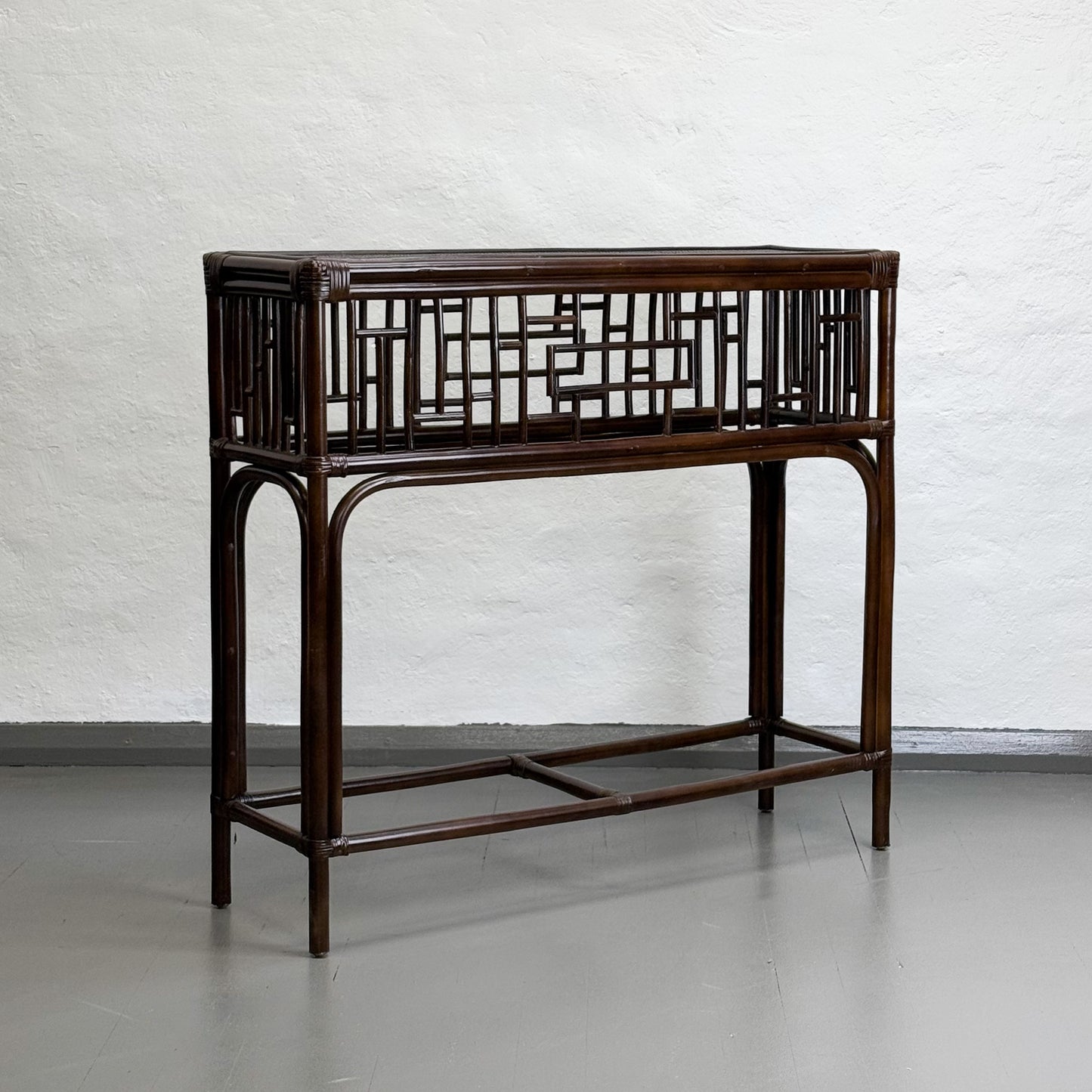 Rattan & Bamboo Console