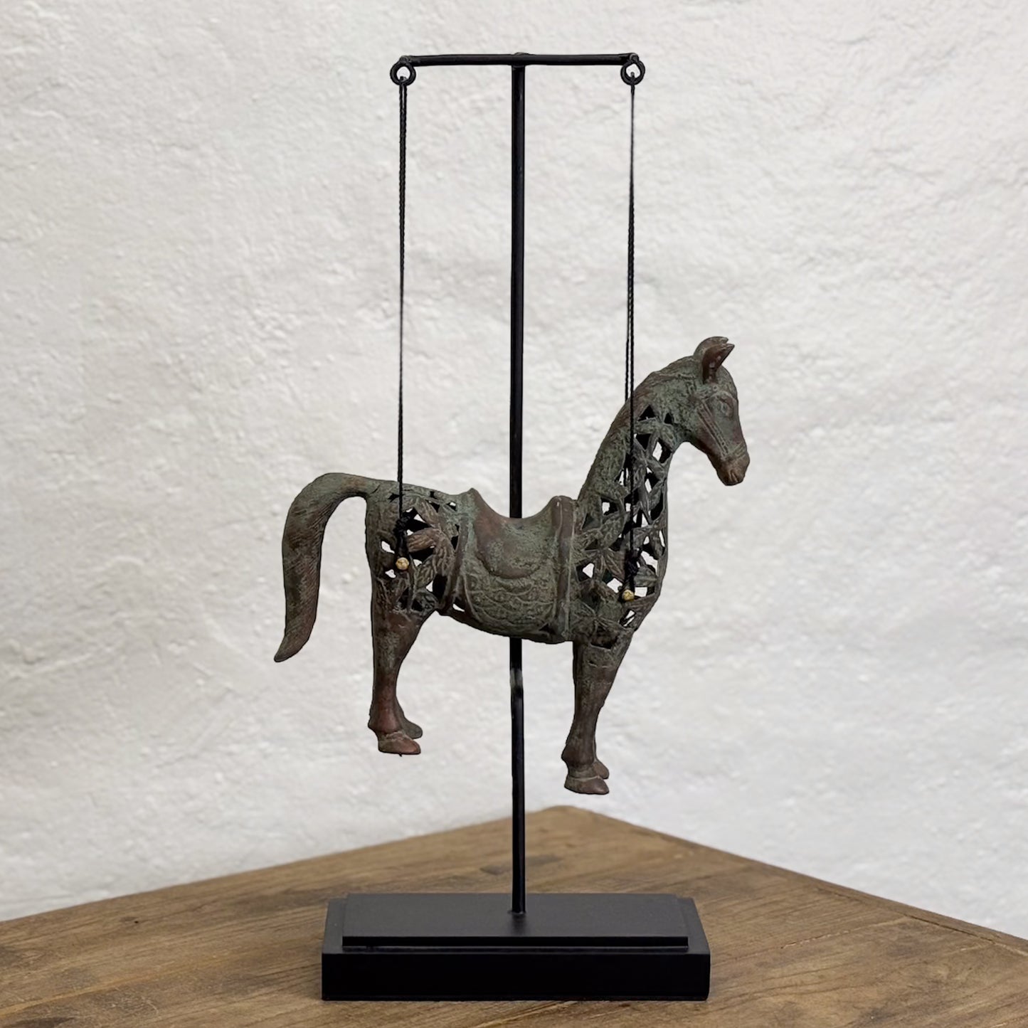 Bronze Kerawang Hanging Horse