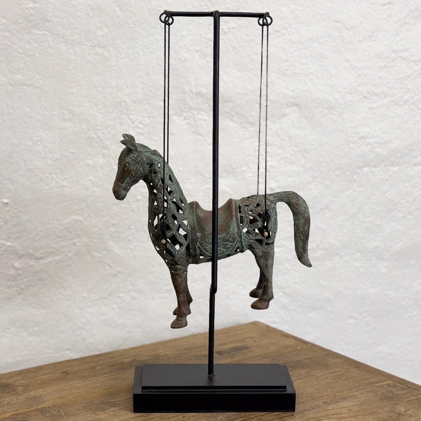 Bronze Kerawang Hanging Horse