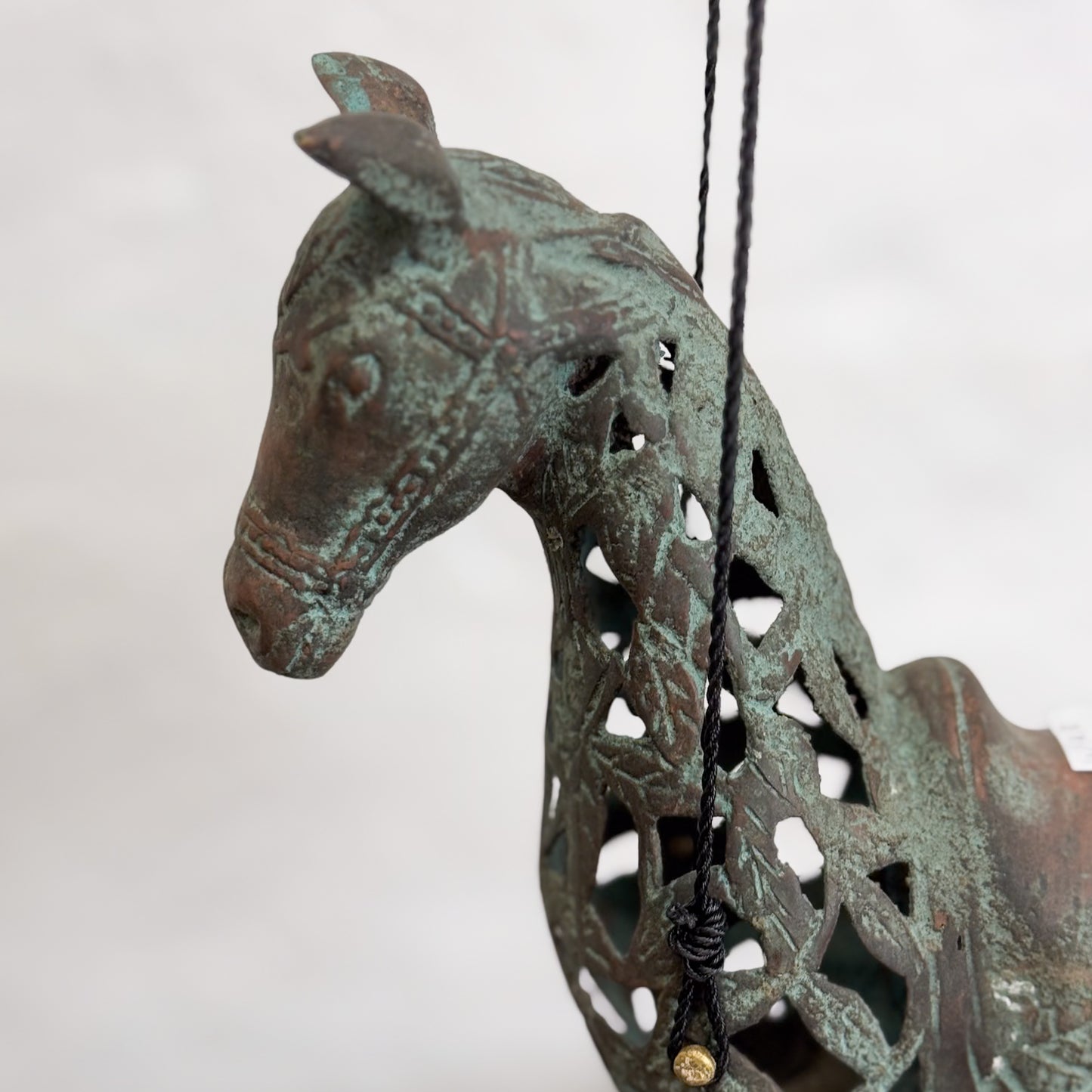 Bronze Kerawang Hanging Horse