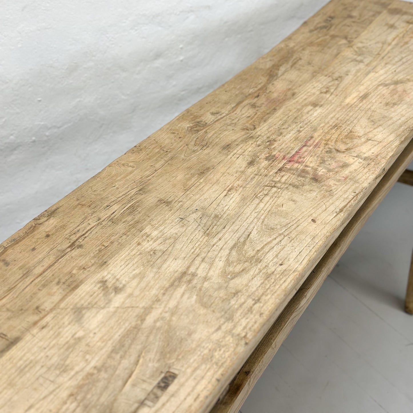 Rustic Simple Elm Console