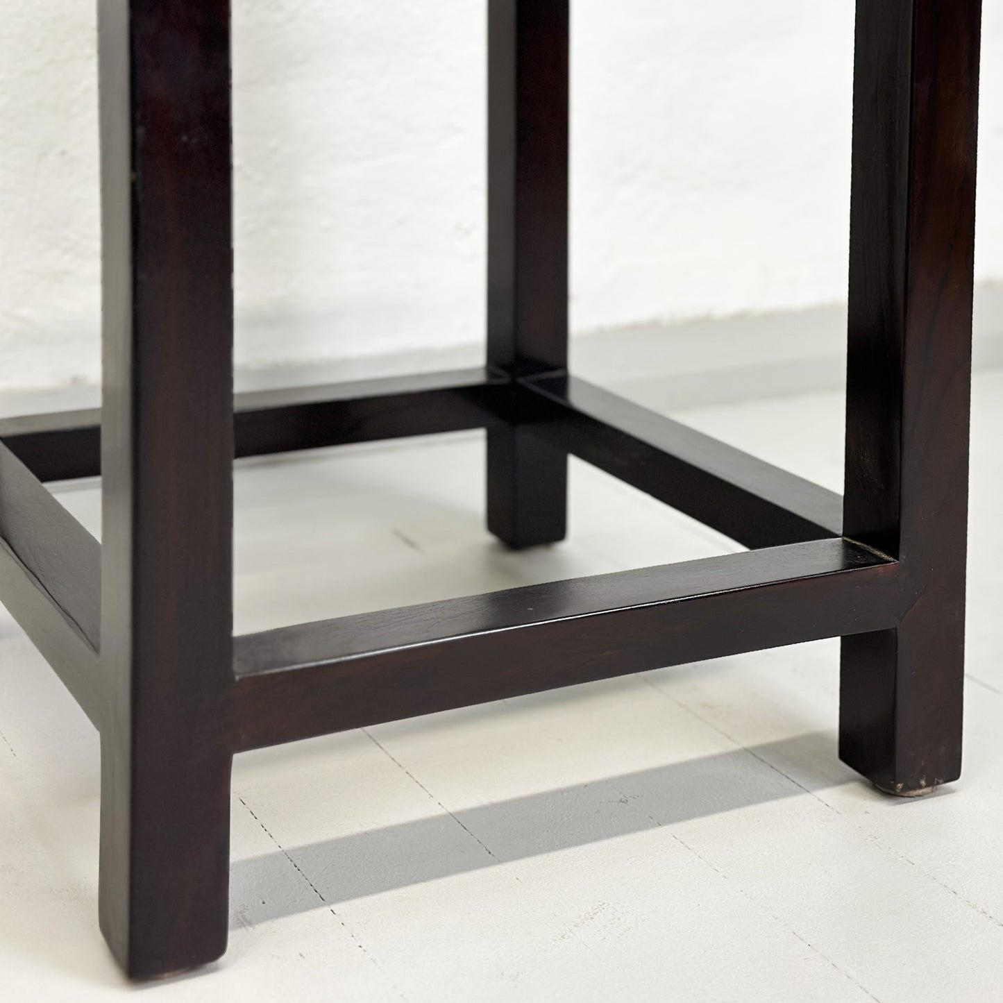 Simple Stretcher Base Side Table