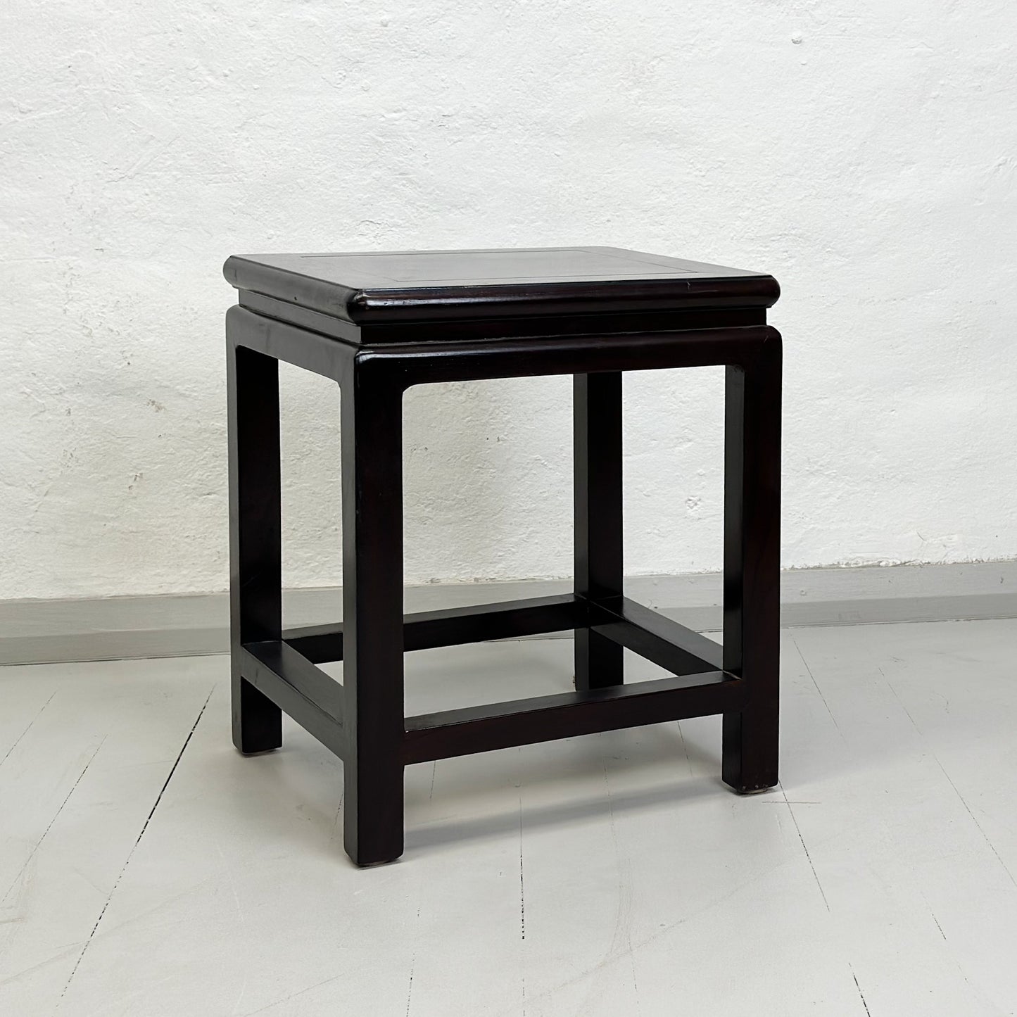 Simple Stretcher Base Side Table