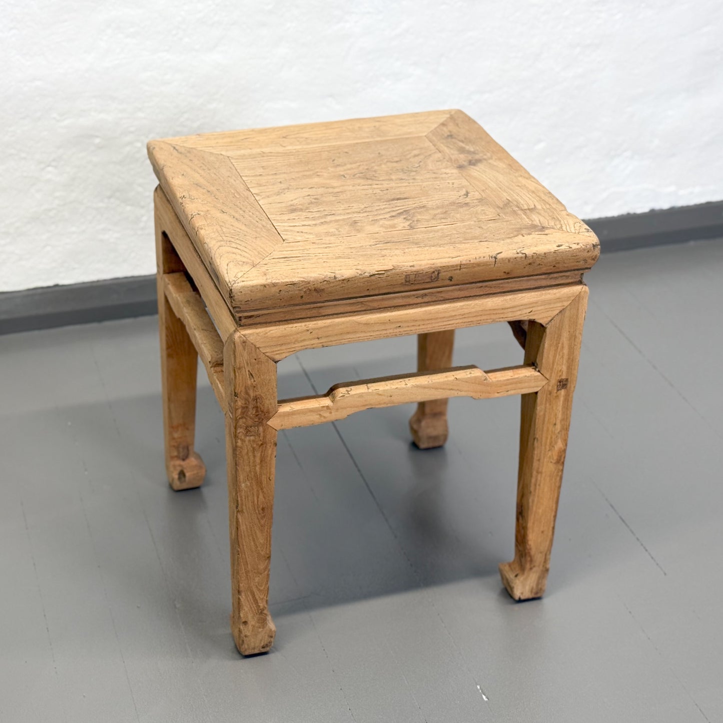 Raw Elm Side Table IV