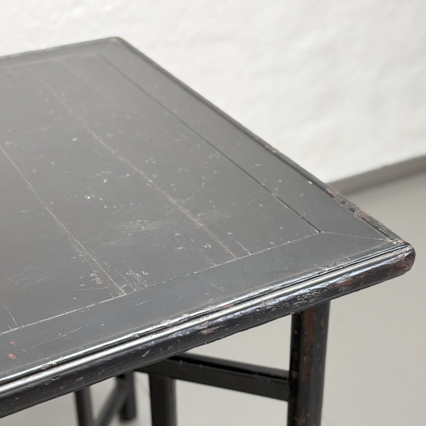 C17848-China-Chinese-Antique-Black-Lacquer-Mahjong-Table.3