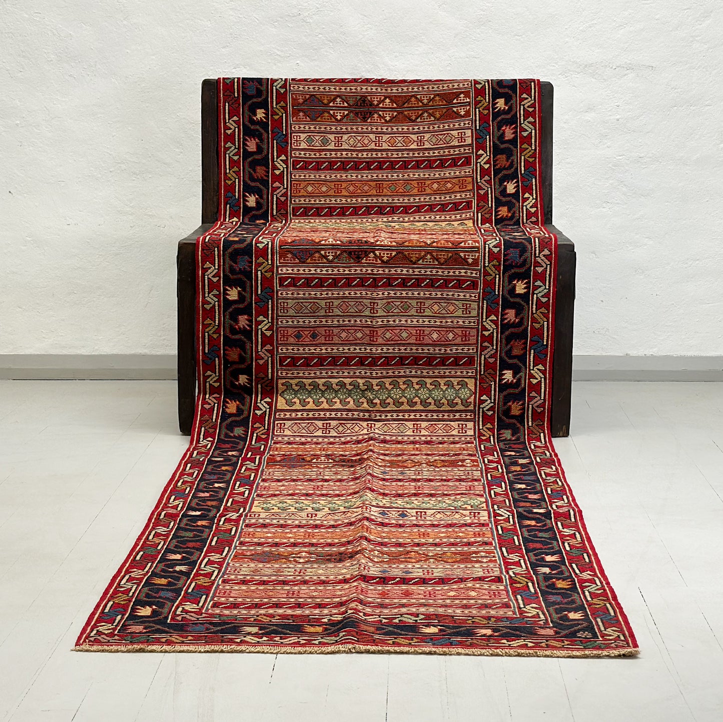 Vintage Nomadic Rahra Sournak Runner Rug II