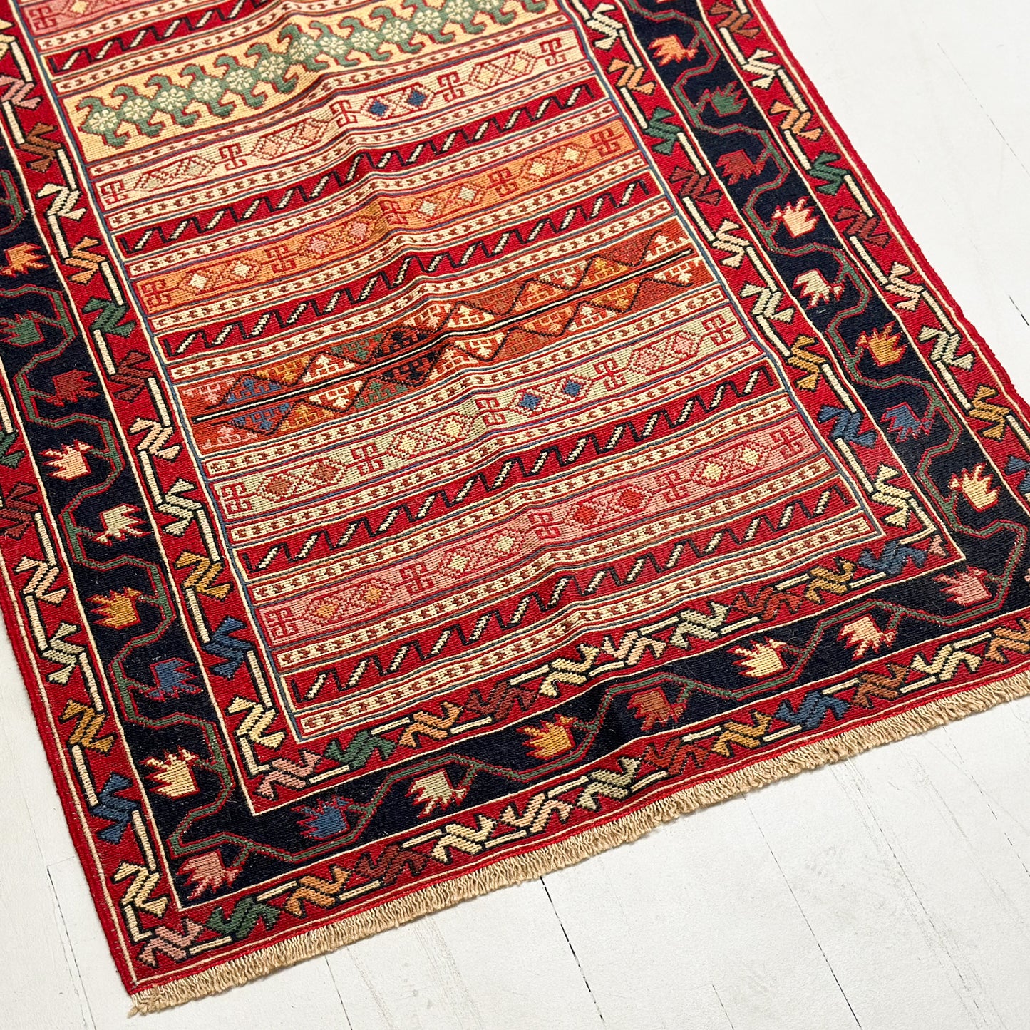 Vintage Nomadic Rahra Sournak Runner Rug II