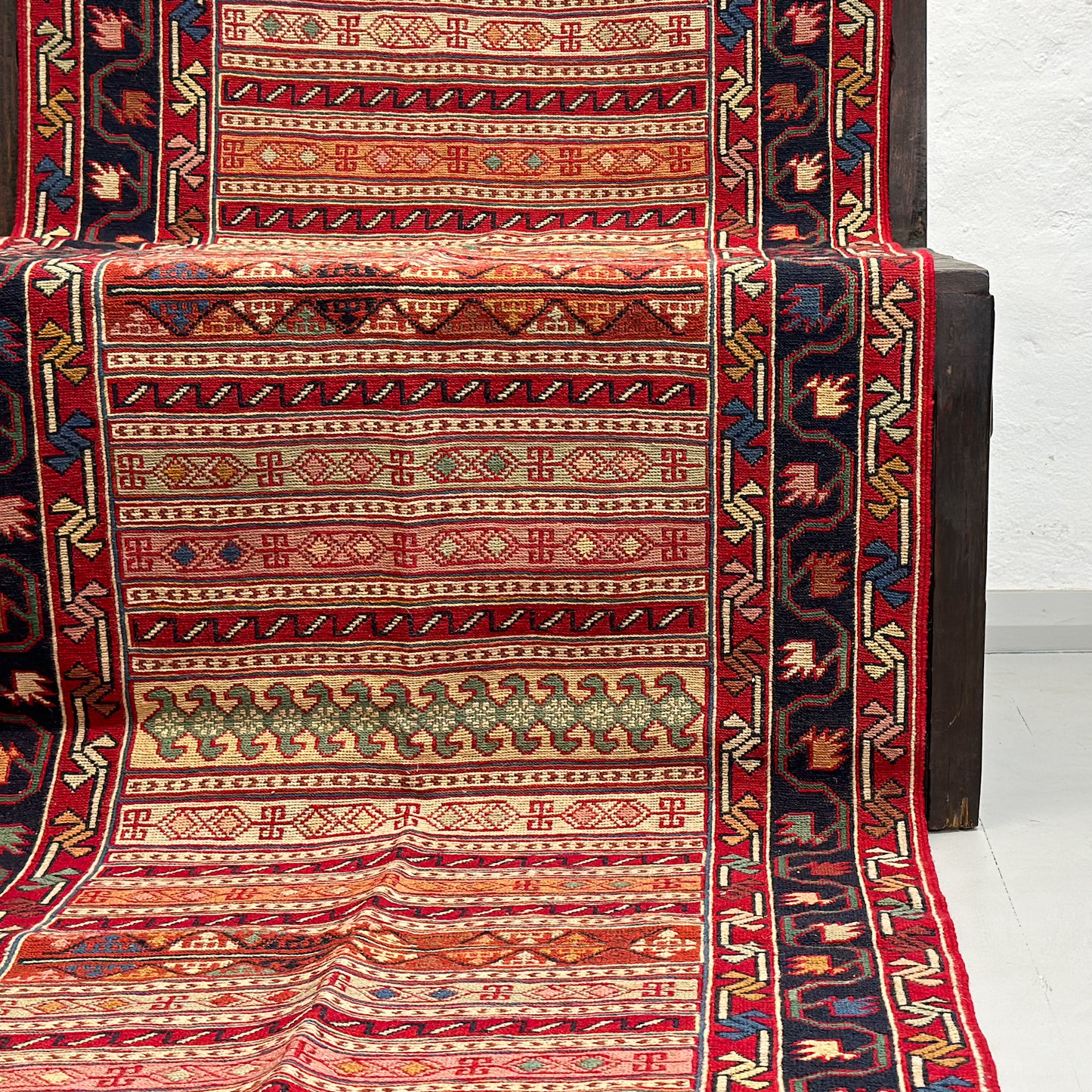 Vintage Nomadic Rahra Sournak Runner Rug II