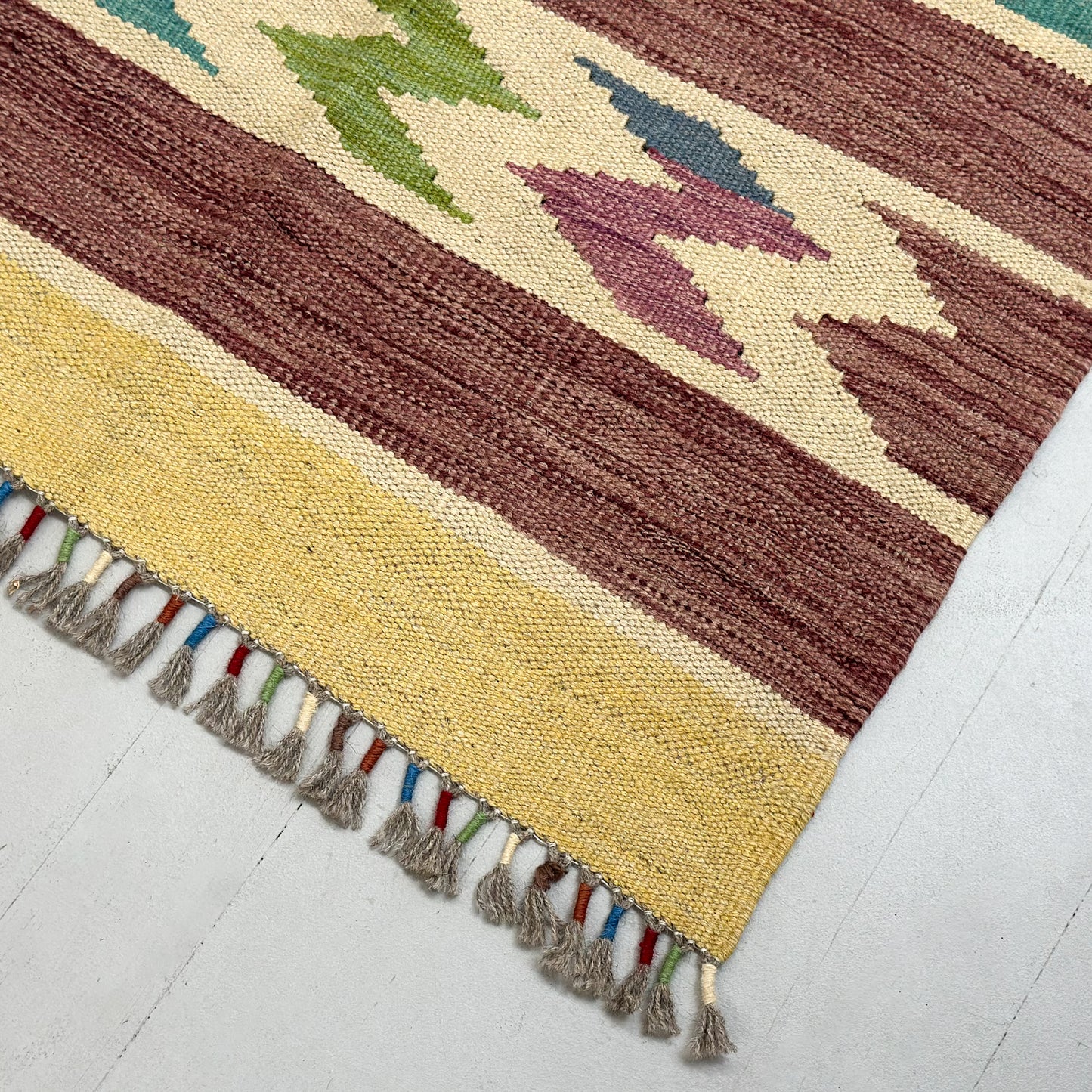 Vintage Tribal Kilim Runner Rug II