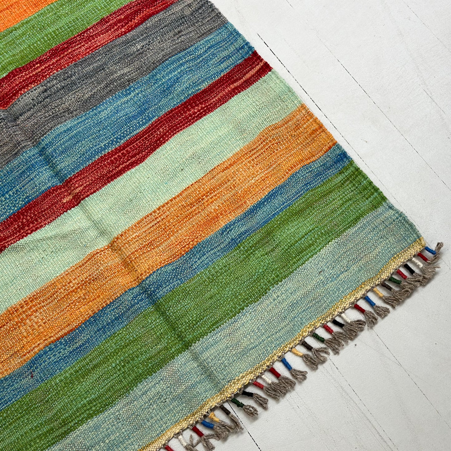 Vintage Tribal Kilim Runner Rug IV