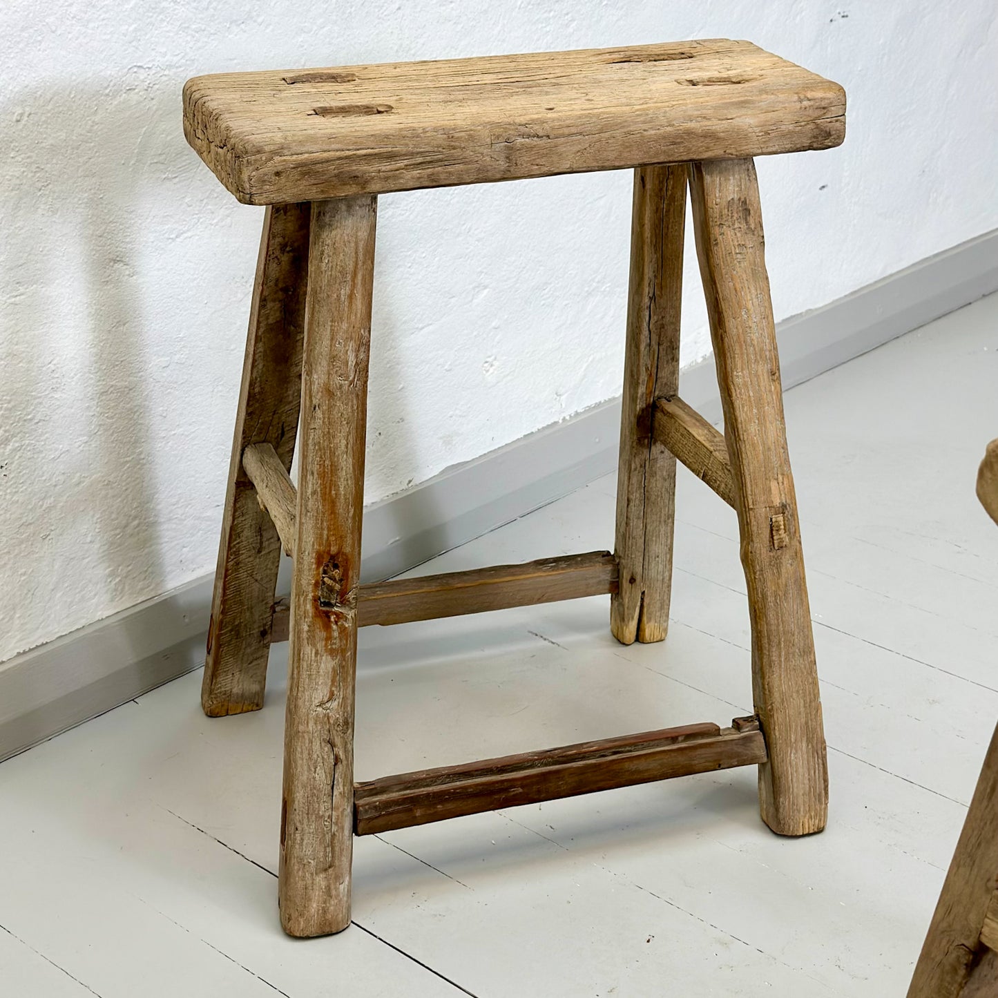 Assorted Elm Workers Stool