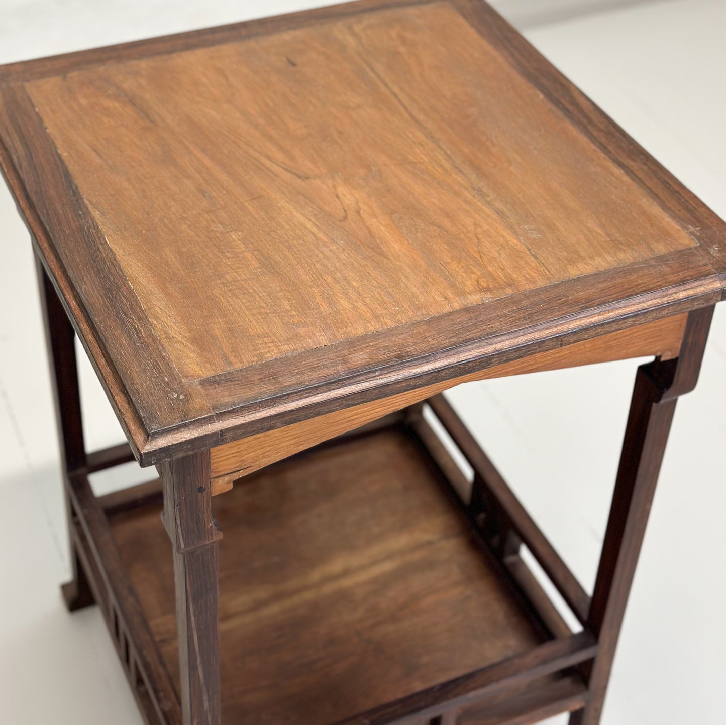 Deco Style Two-Tone Side Table