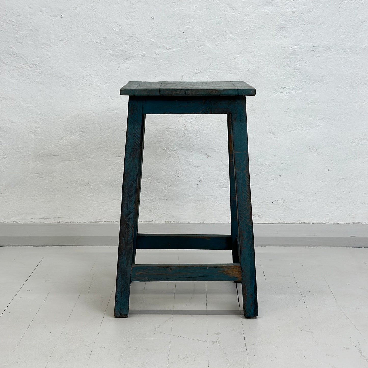 Rustic Painted Stool III