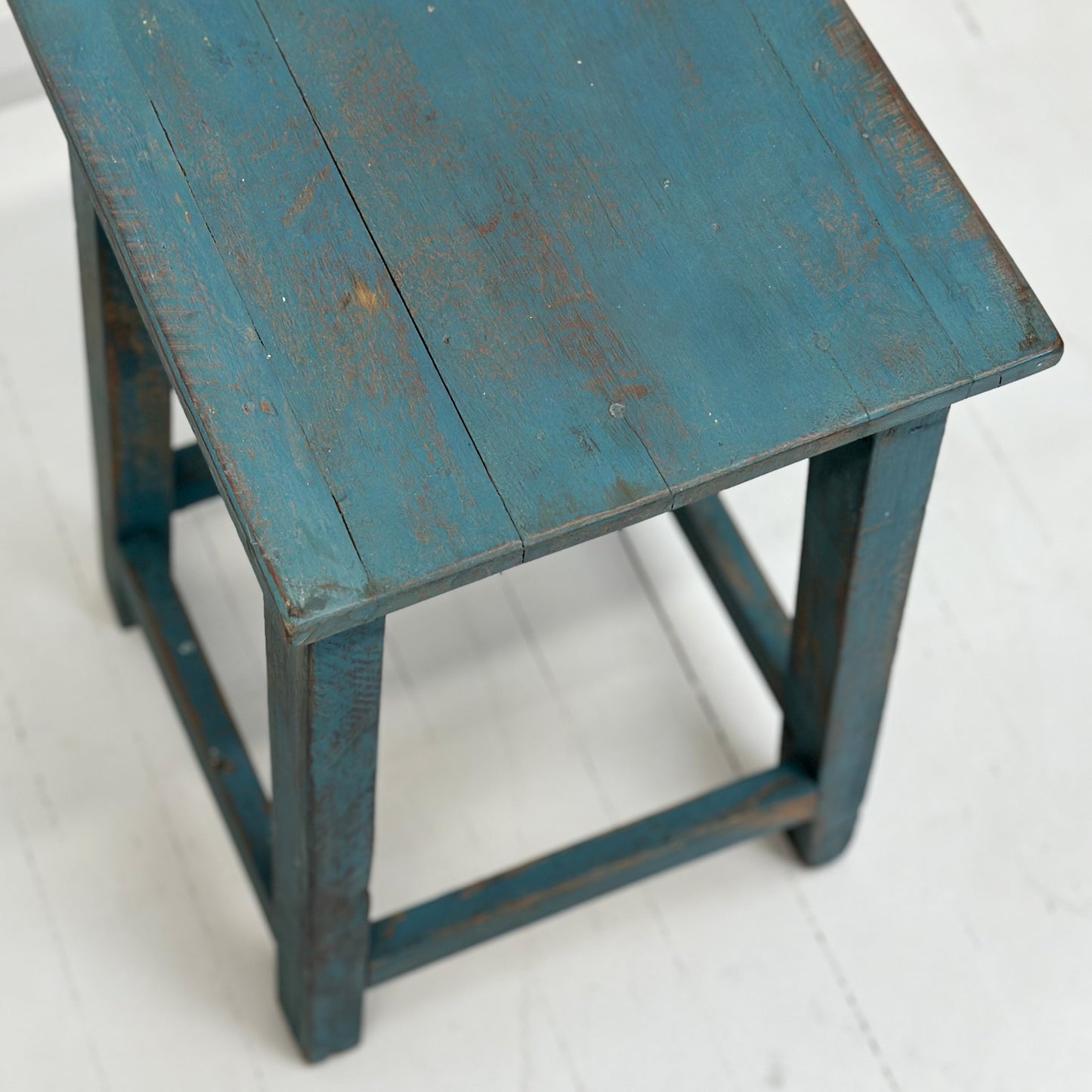 Rustic Painted Stool III