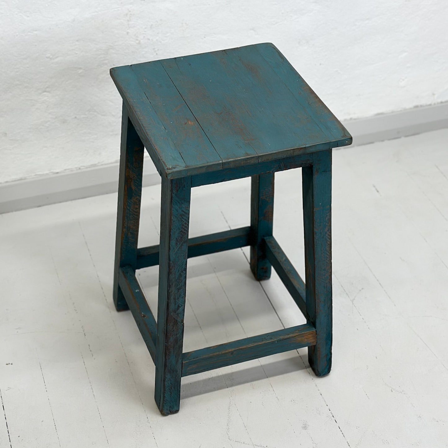 Rustic Painted Stool III