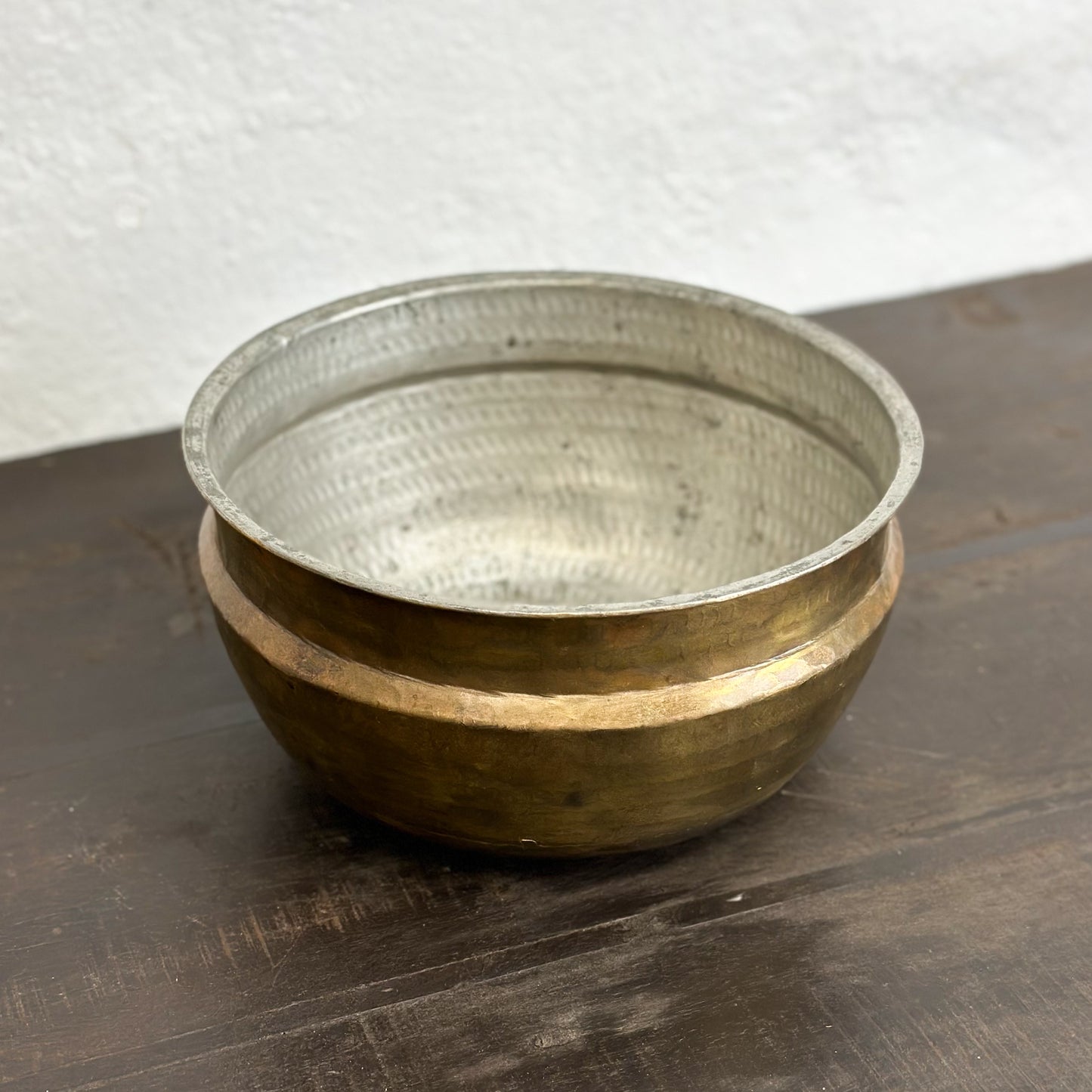 Hammered Brass Bowl