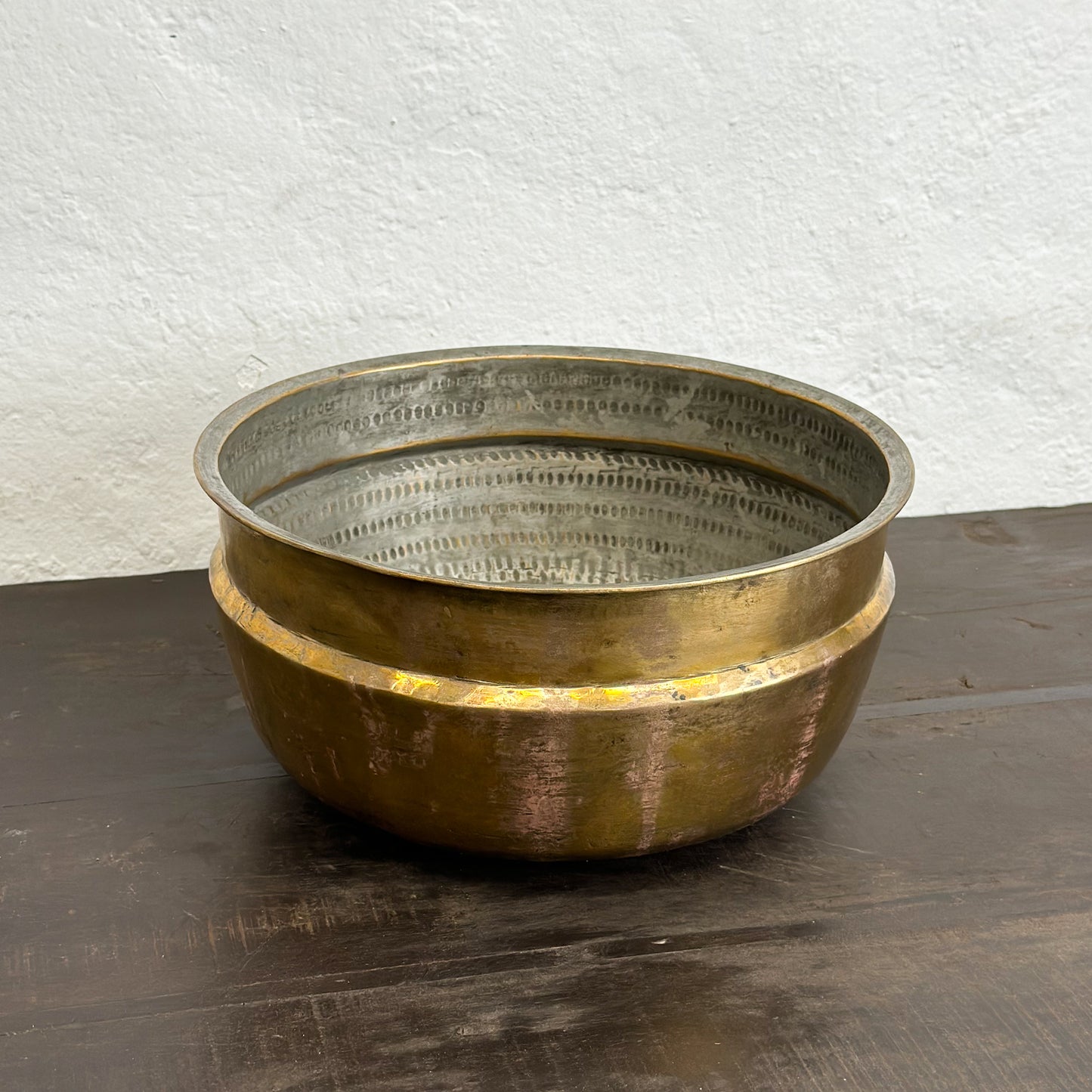 Hammered Brass Bowl