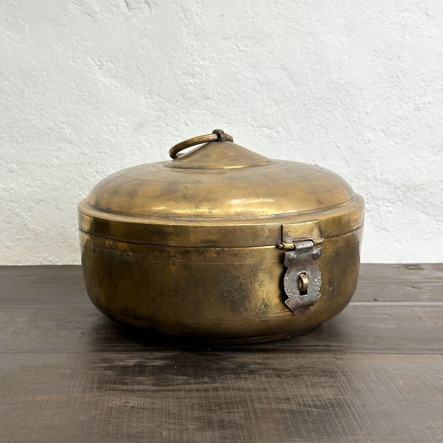 Large Brass Chapati Box II